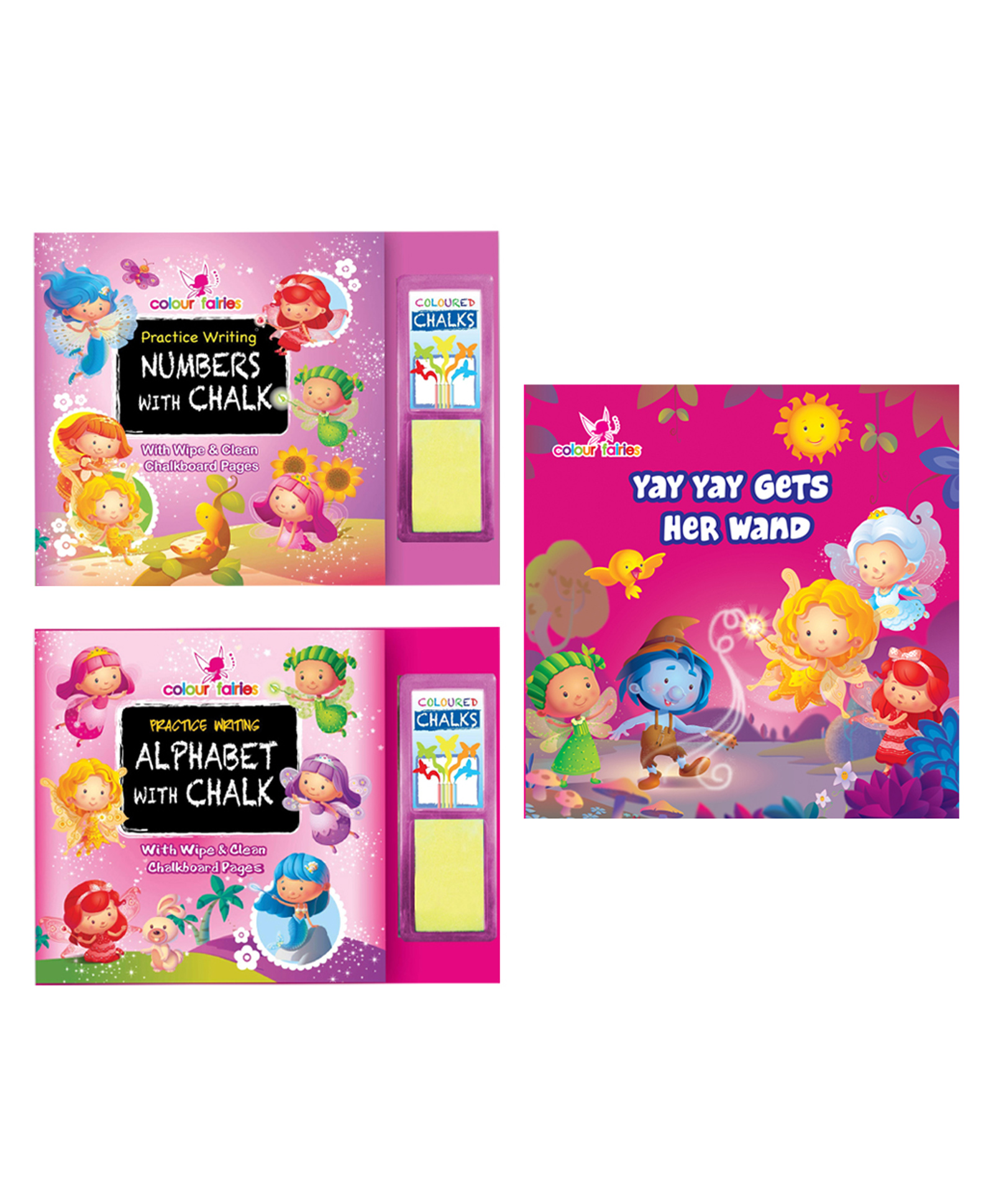 Colour Fairies Bumper Activity Book Pack of 3 - English-picture-11