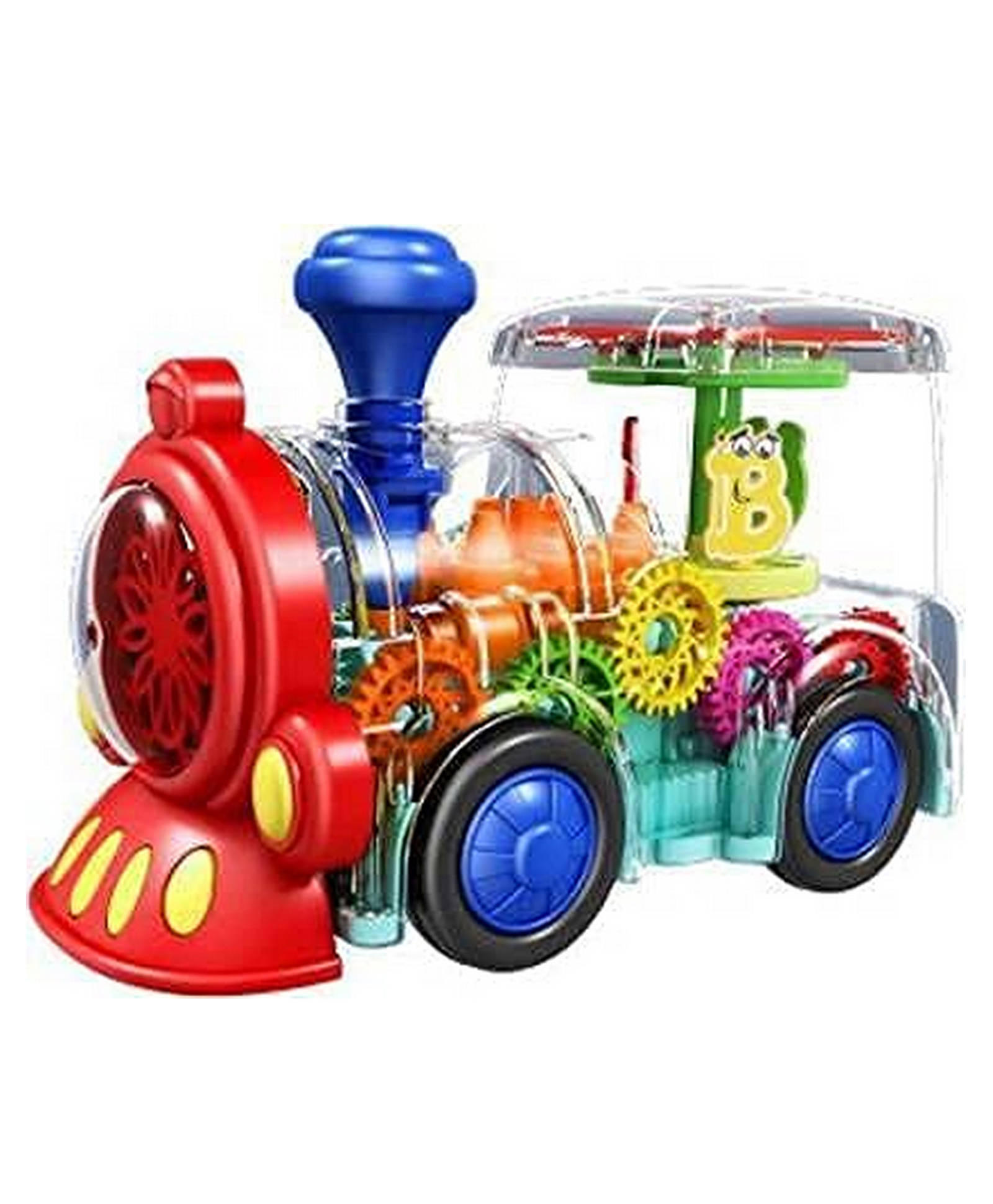 YAMAMA The Flyer's Bay Transparent Engine With Music And 3D Lights - Multicolor-image-34