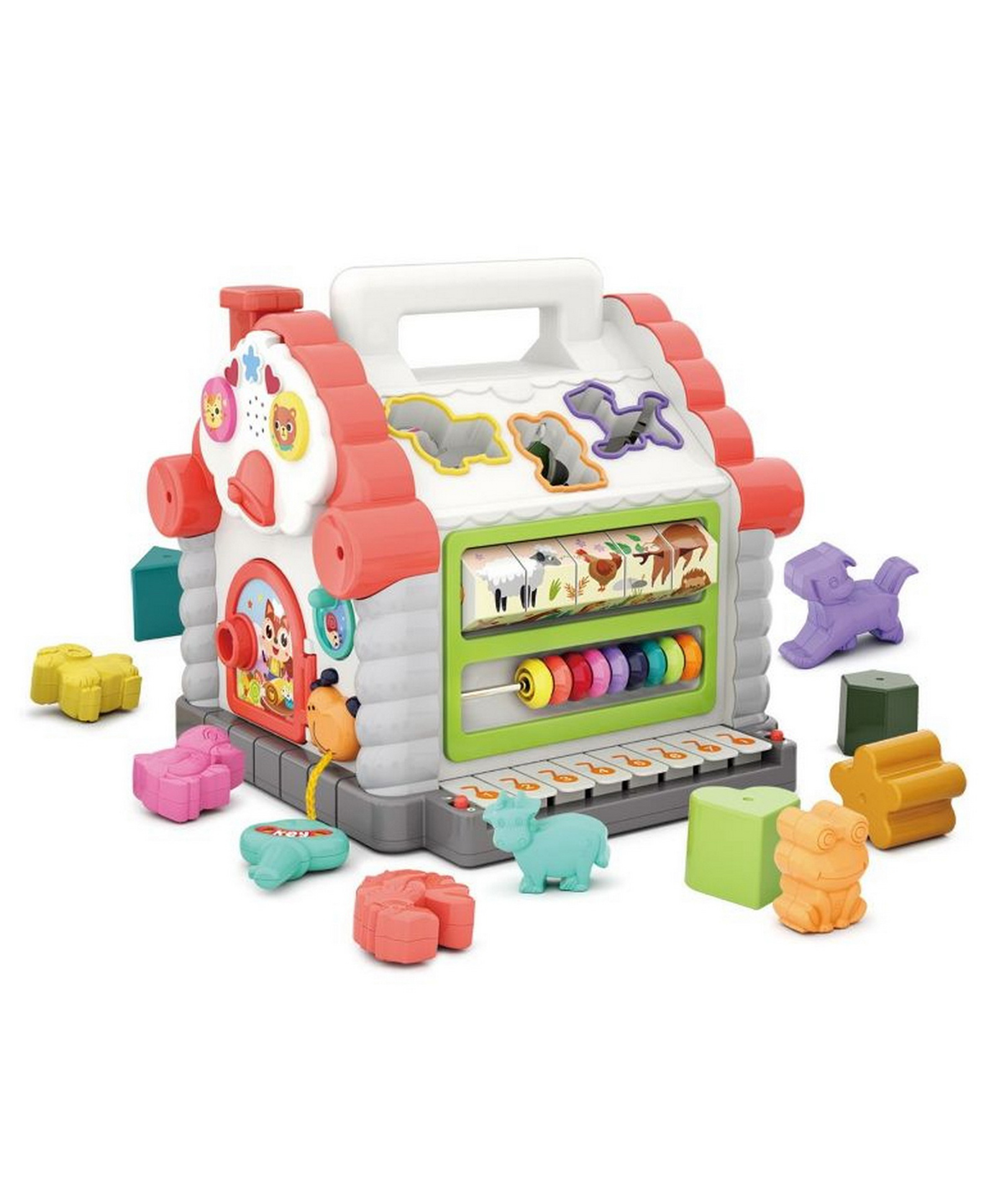 YAMAMA Fun Tree House Activity Cube Toy - Multicolour-picture-17
