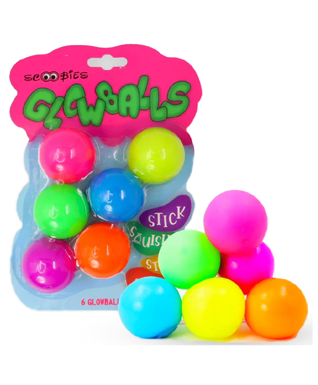 Scoobies Glowballs Bath Toys Pack Of 6 - Multicolor-picture-10