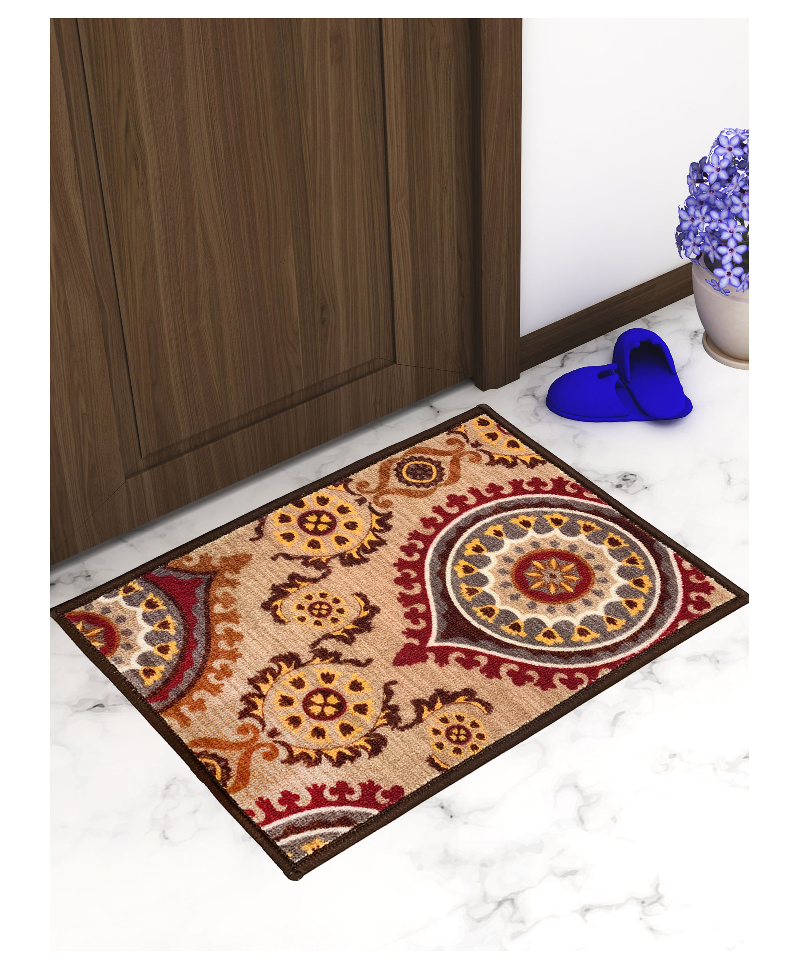Athom Living Premium Anti Slip Printed Doormat - Multicolor-picture-48