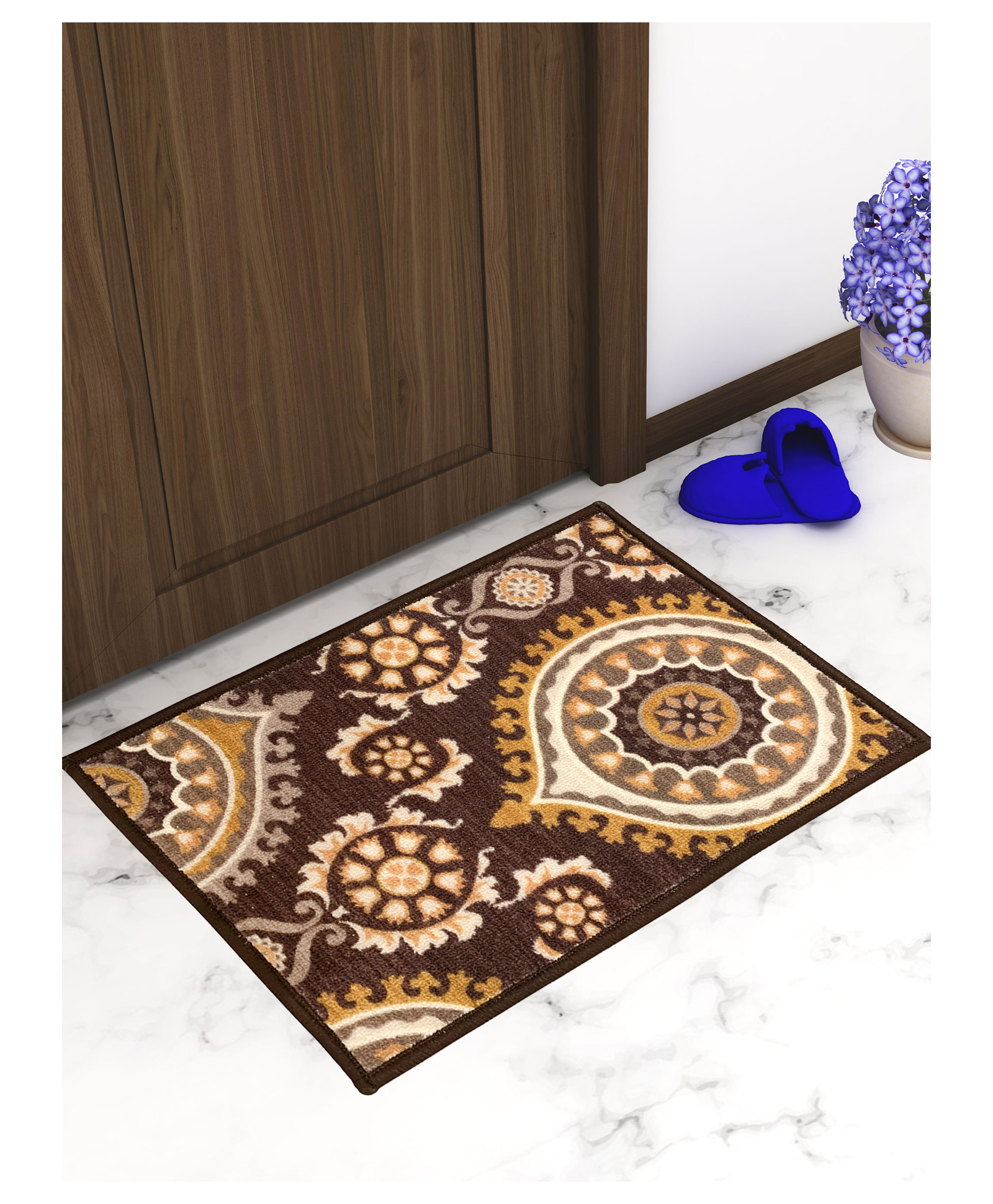 Athom Living Premium Anti Slip Printed Doormat - Multicolor-picture-46