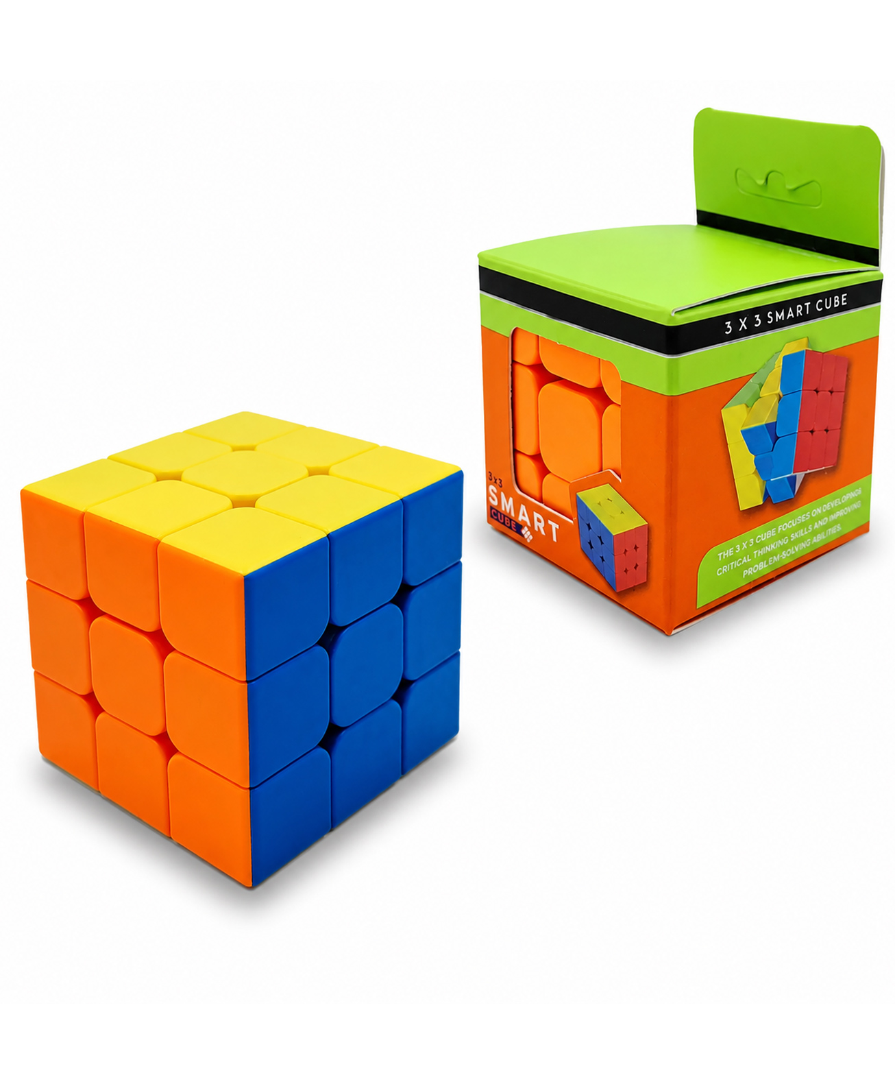 KV Impex Stickerless 3 x 3 x 3 Puzzle Cube - Multicolor-image-29
