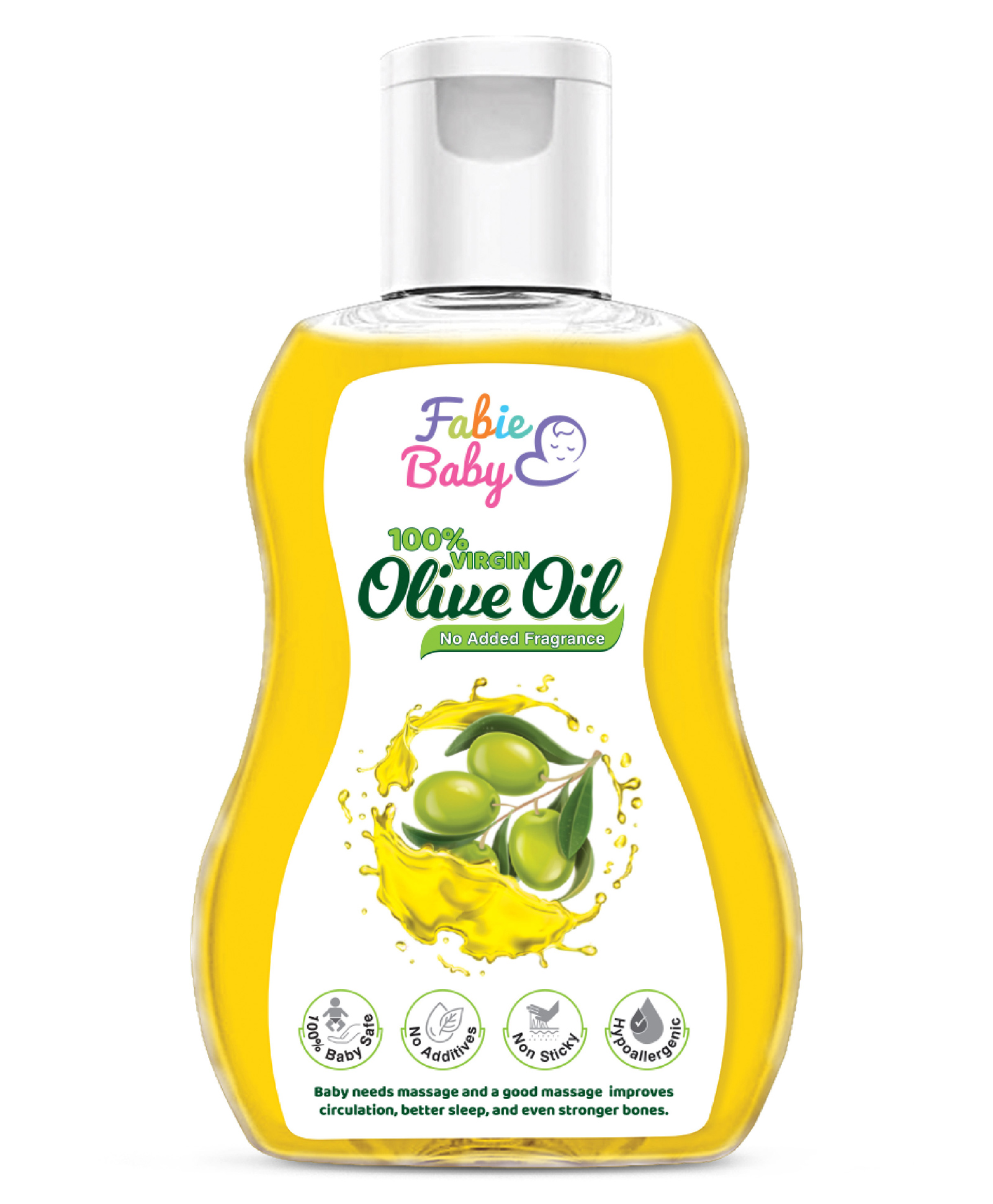 Fabie Baby 100% Virgin Olive Oil - 200 ml-image-10
