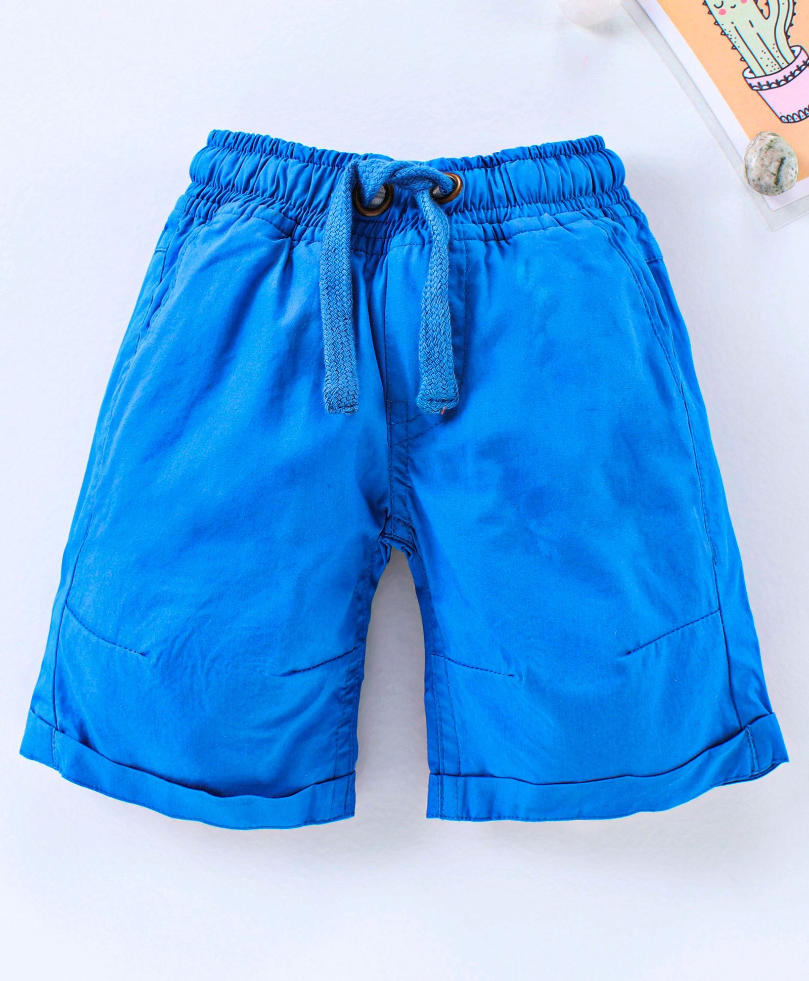 CUCUMBER Cotton Short Solid - Royal Blue-image-44