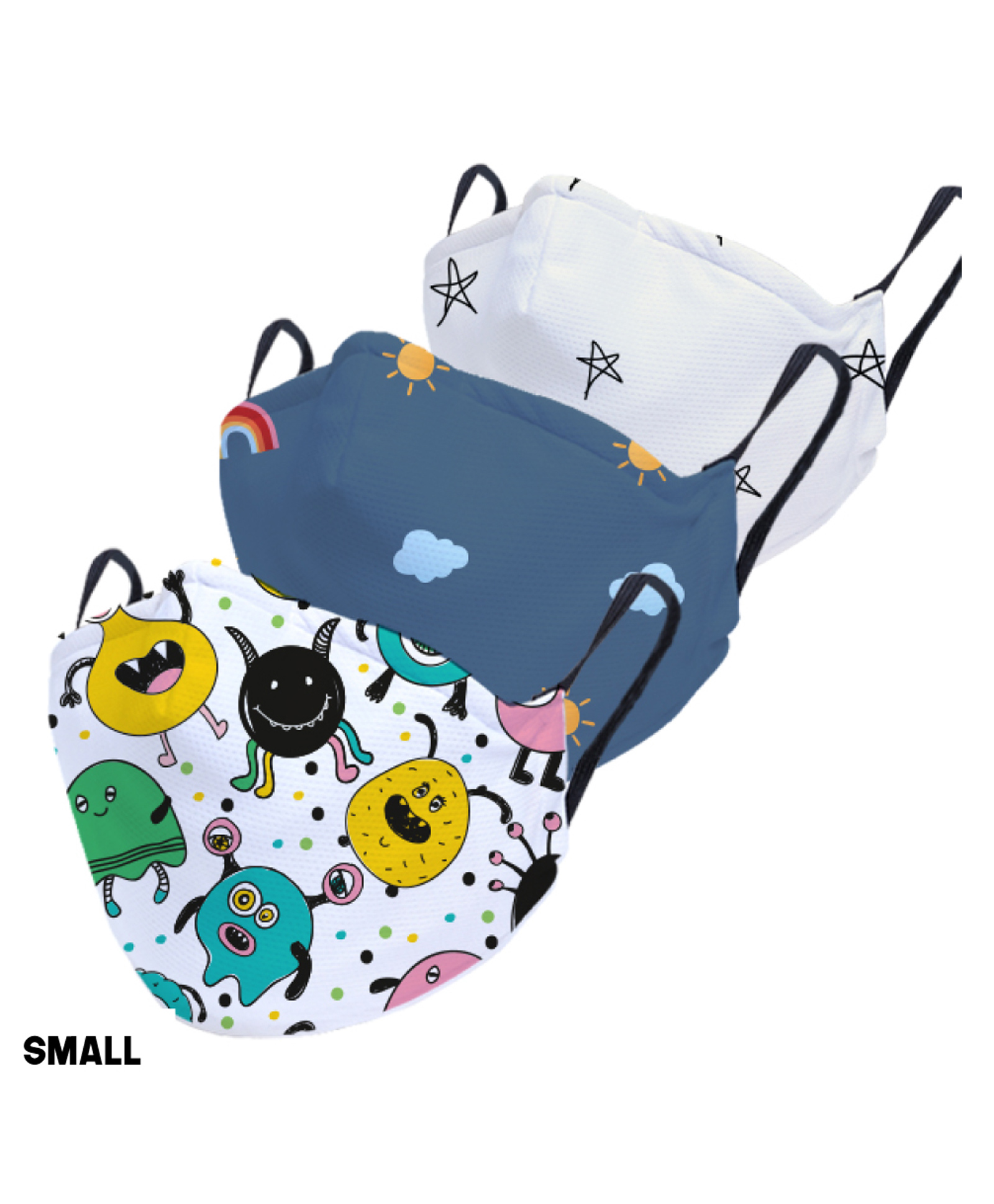 Right Gifting Kids Reusable And Washable Face Mask - Pack Of 3