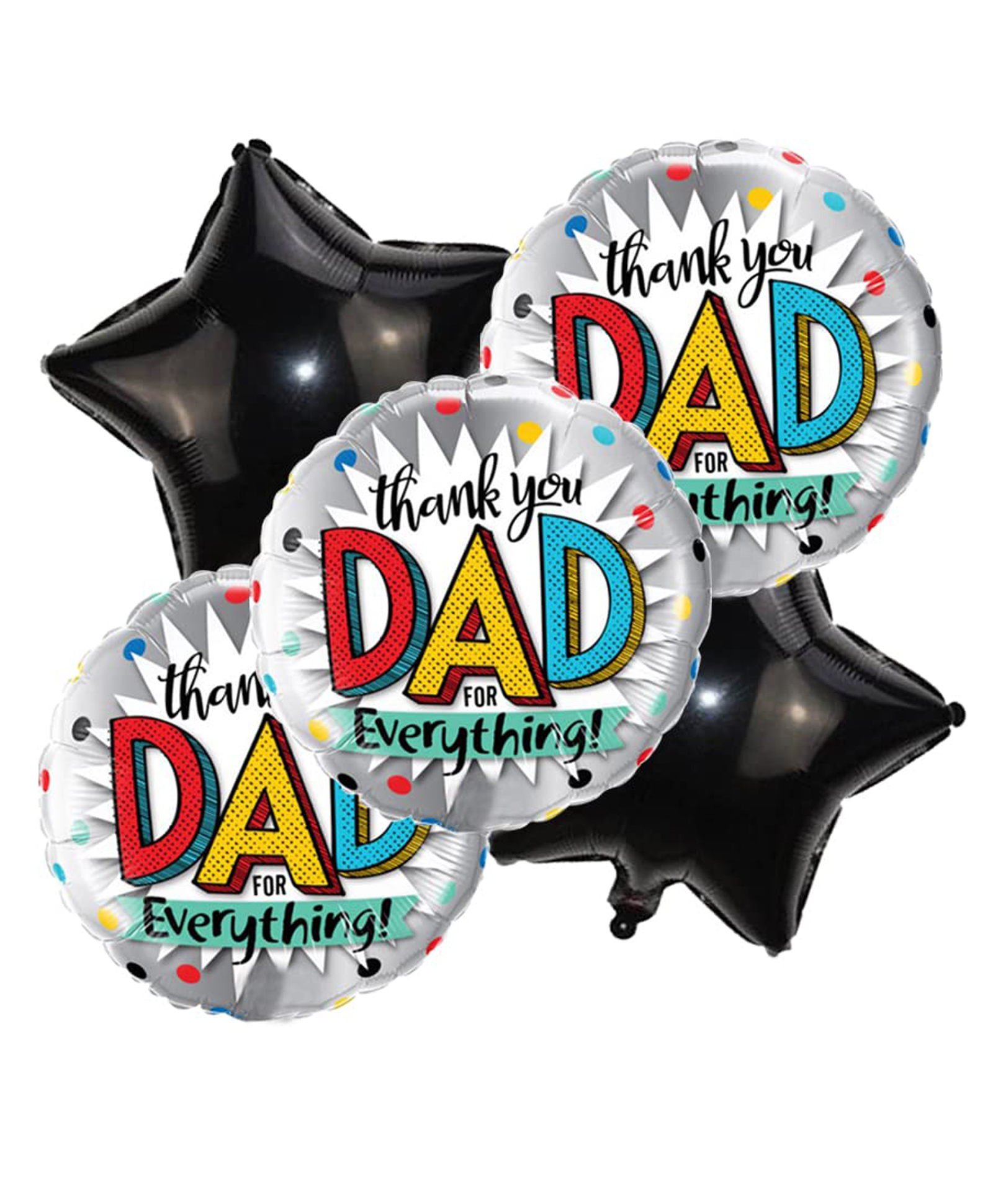 Johra Thank You Dad Balloon Father's Decoration - Pack of 5-image-19