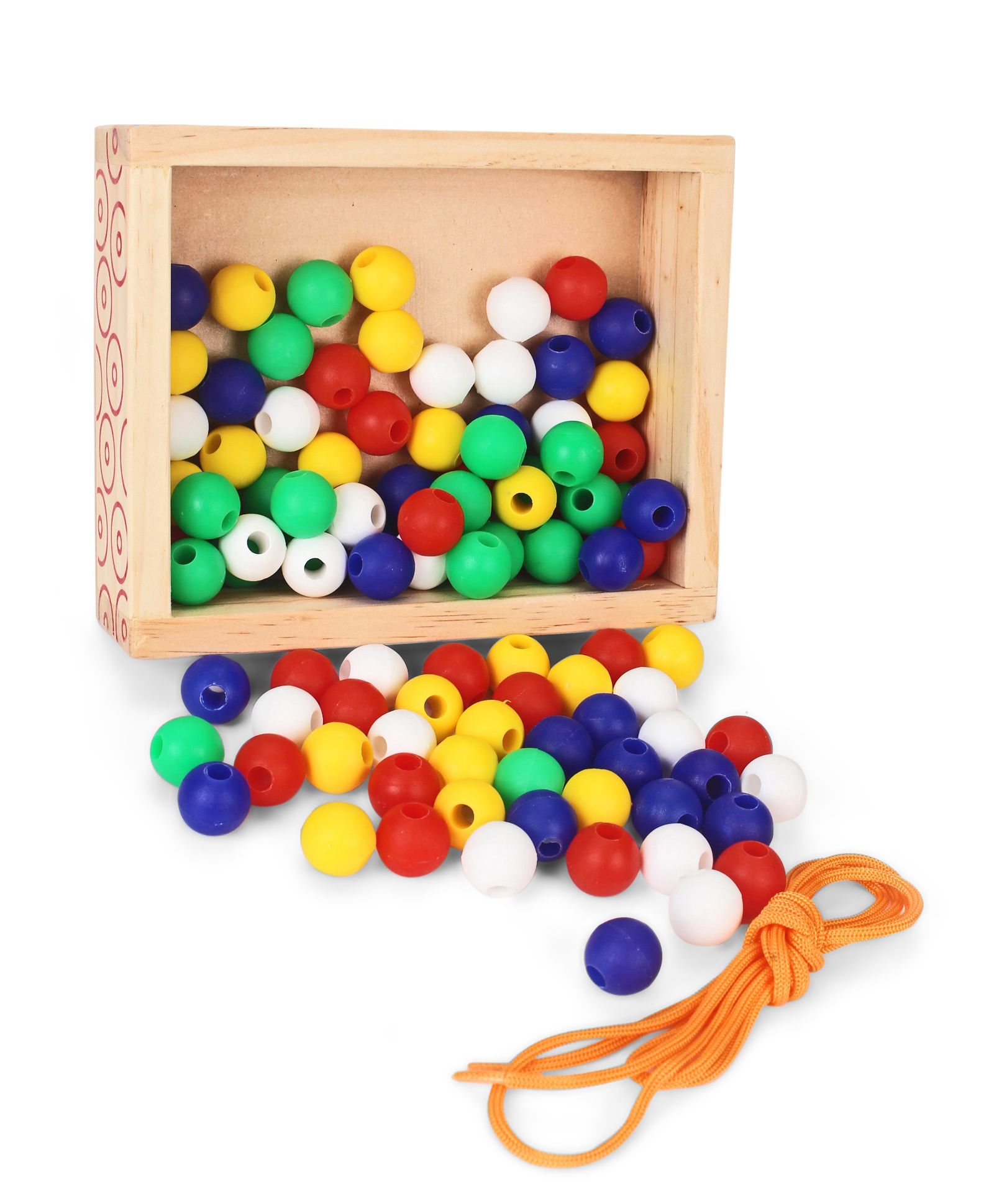 Little Genius Plastic Beads Activity Kit - 100 Beads-image-14