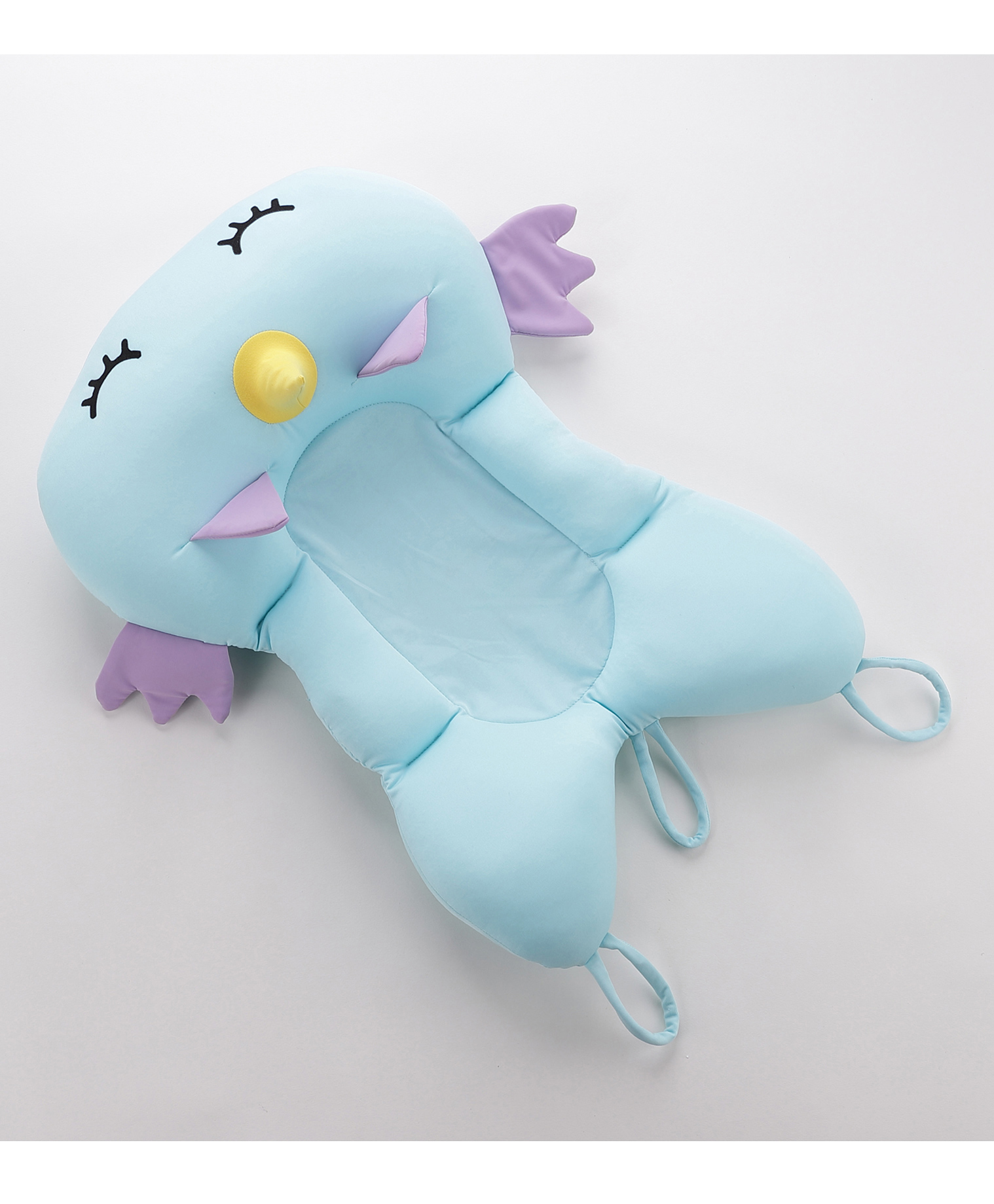Baby Unicorn Shape Bath Net- Blue-image-40