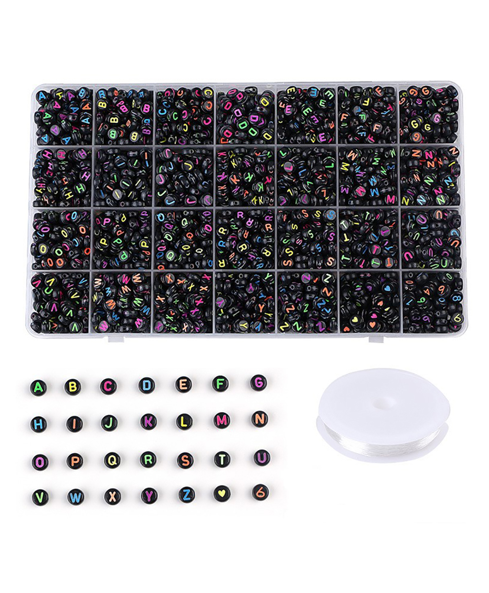 SYGA DIY Beads Jewellery Making Kit - Multicolour-image-27