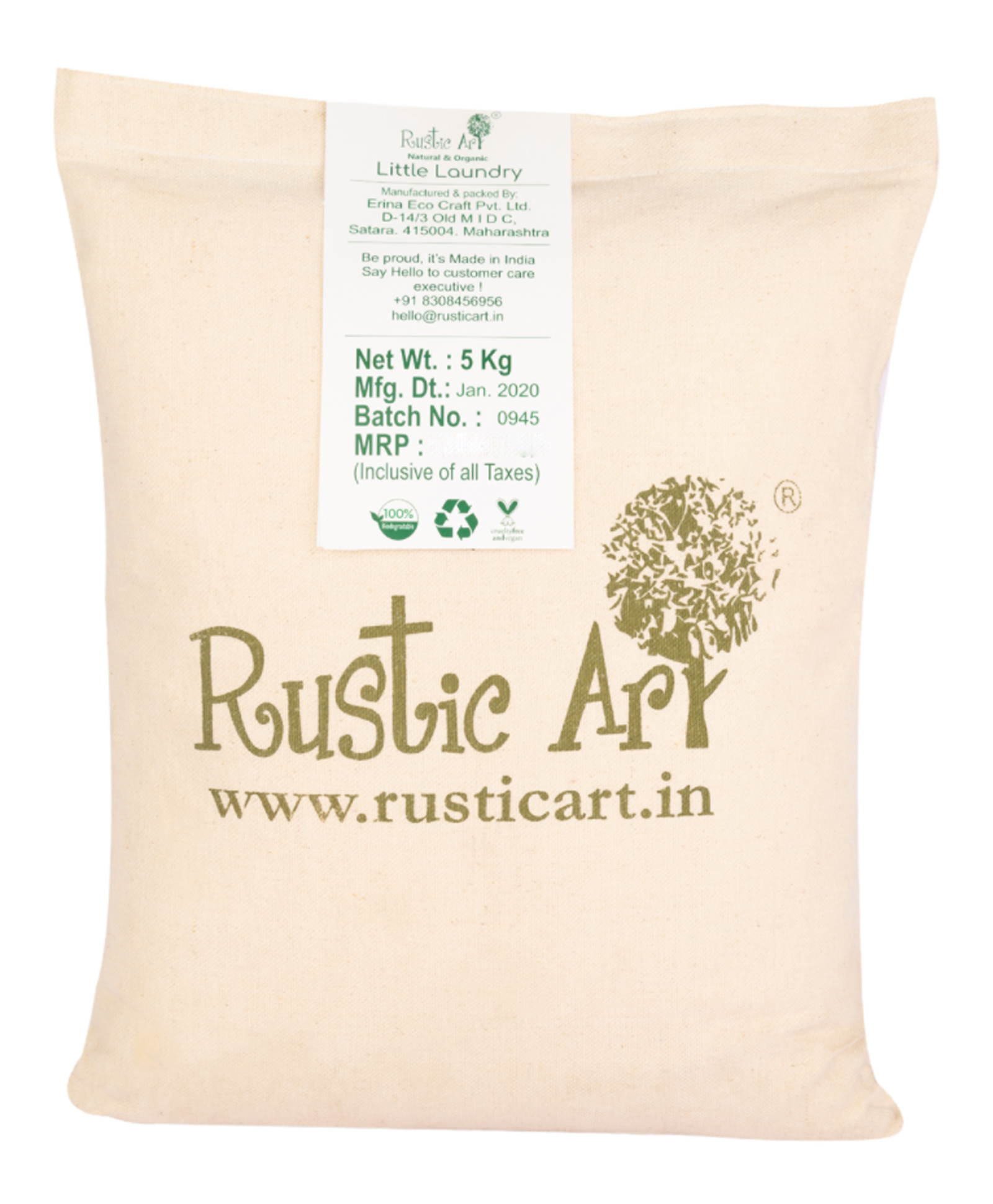 Rustic Art Natural Little Laundry for BabiesKids-5 kg-image-27