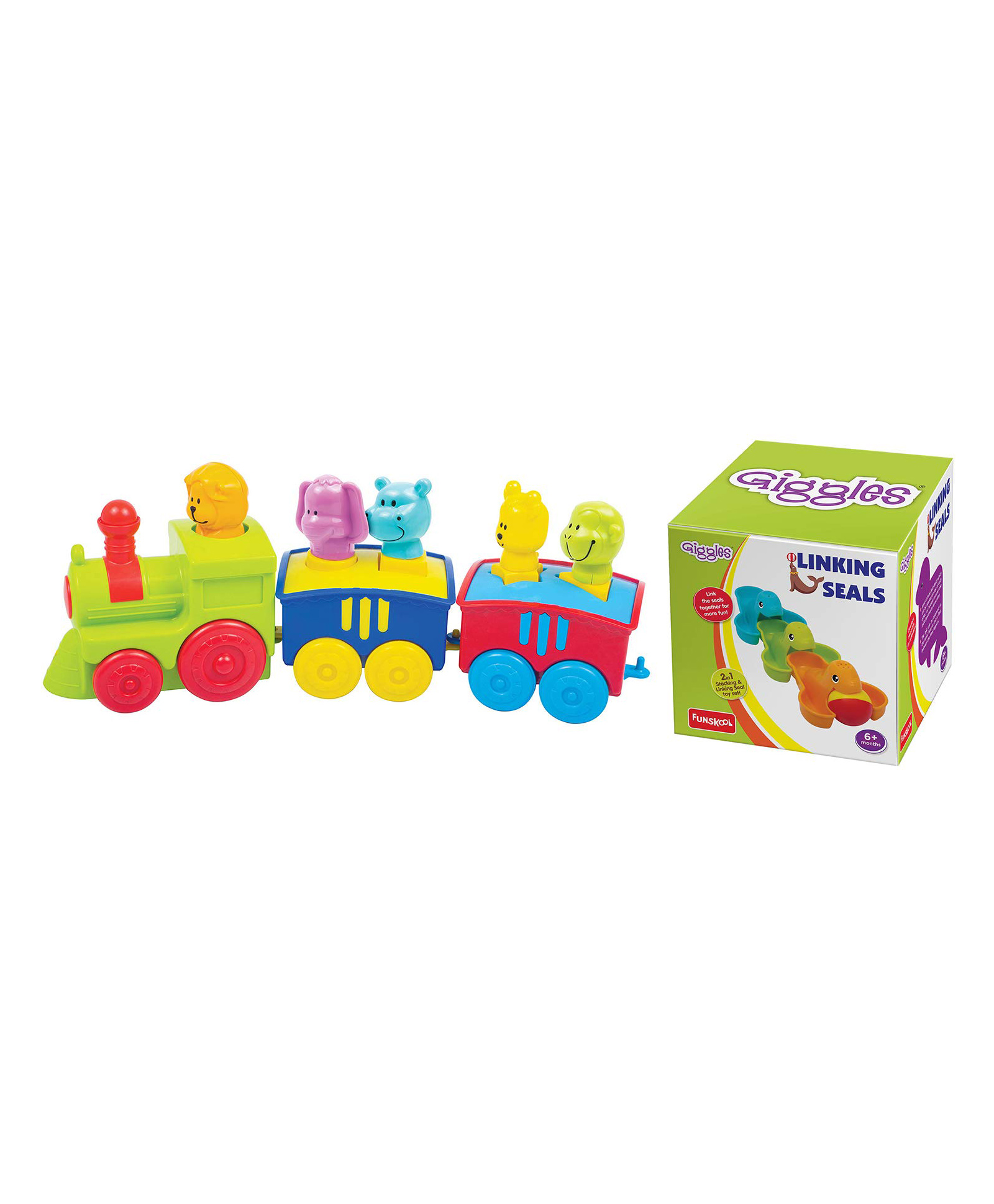 Giggles Toy Train - Multicolour-picture-18