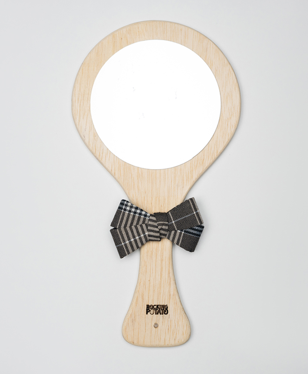 Rocking Potato Montessori Baby Mirror - Beige-picture-28