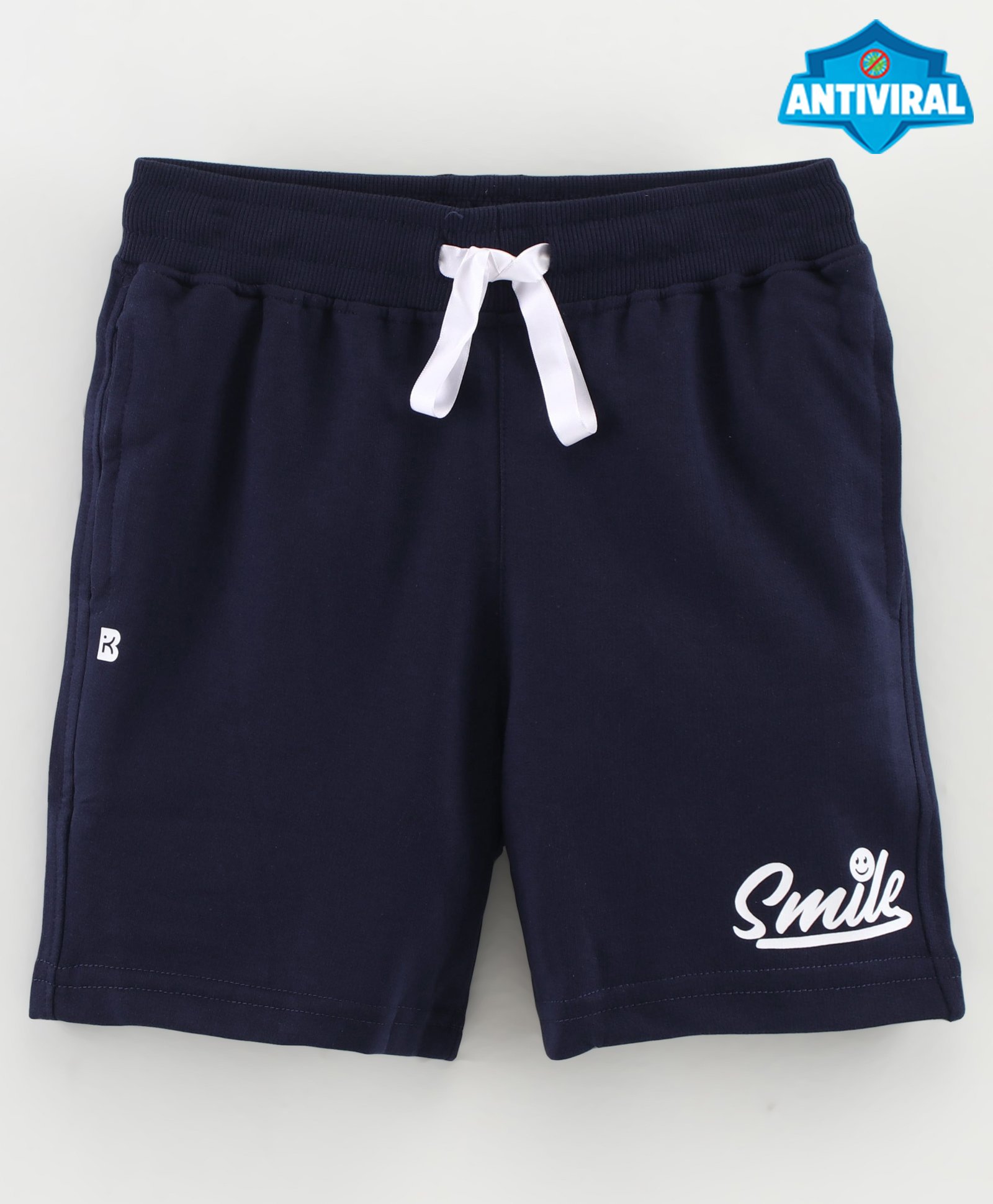 Proteens - Bodycare Shorts Text Print - Navy Blue-picture-28