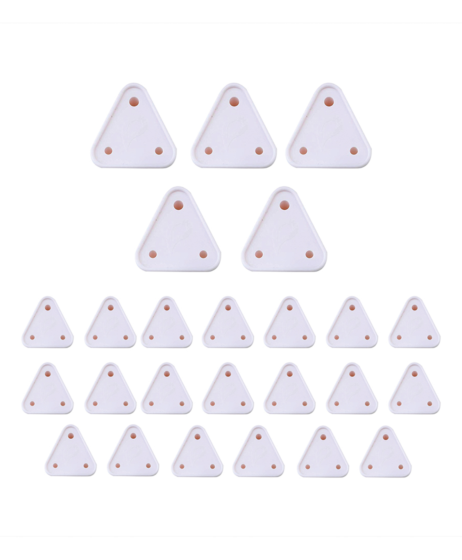 BabySafeHouse Electrical Socket Cover Guards Pack of 25 - White-image-35