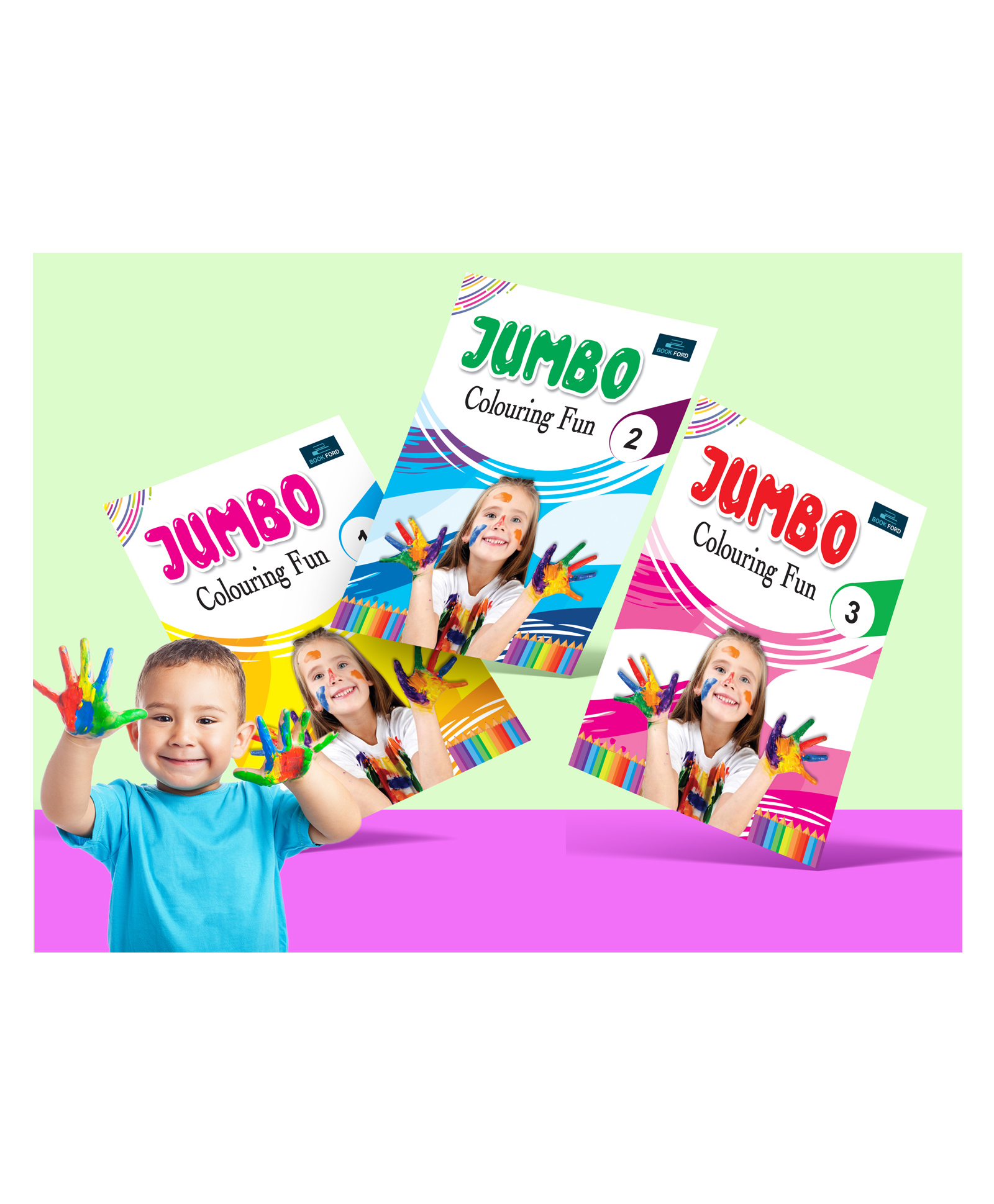 Jumbo Copy Colouring Books Combo Pack Of 3 - English-image-46