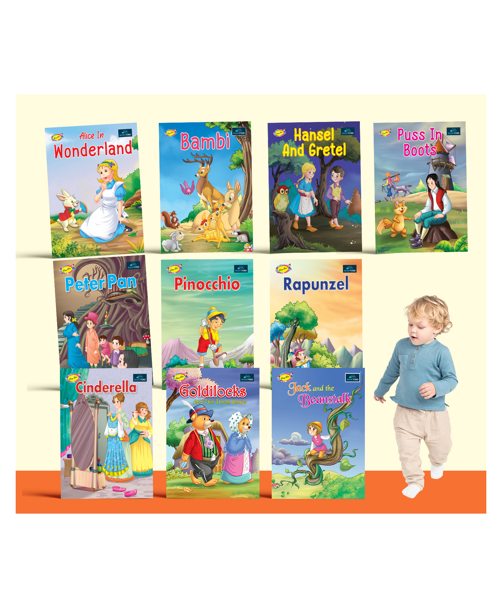 Story Books Pack Of 10 - English-image-34
