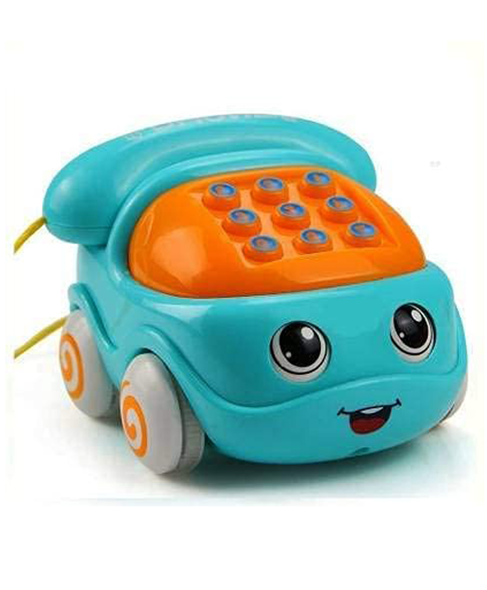 AKN TOYS Friction Powered Pull Along Musical Phone Car Toy (Multicolour)-picture-24