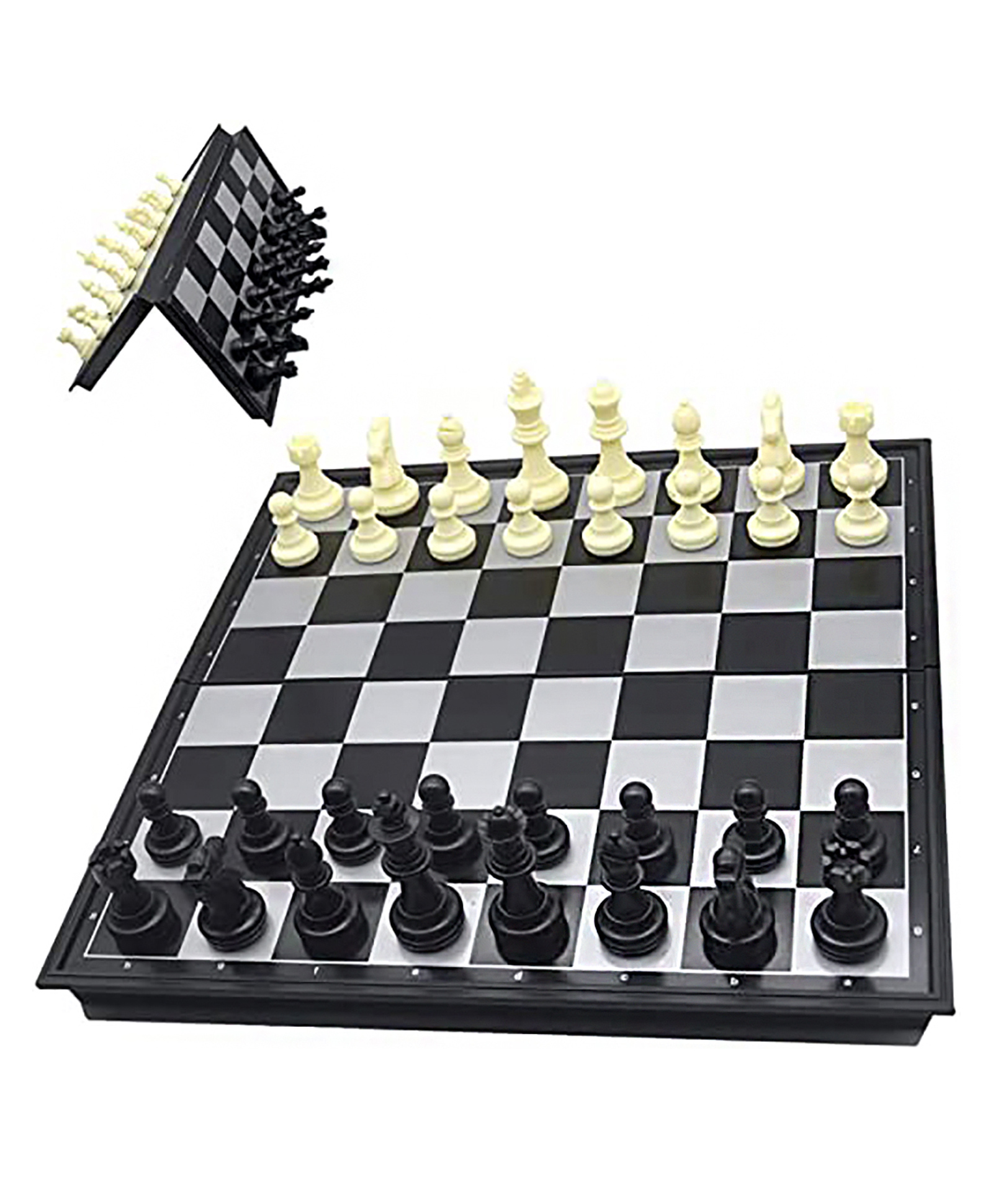 SYGA Magnetic Chess Board Game - Black And White-picture-25