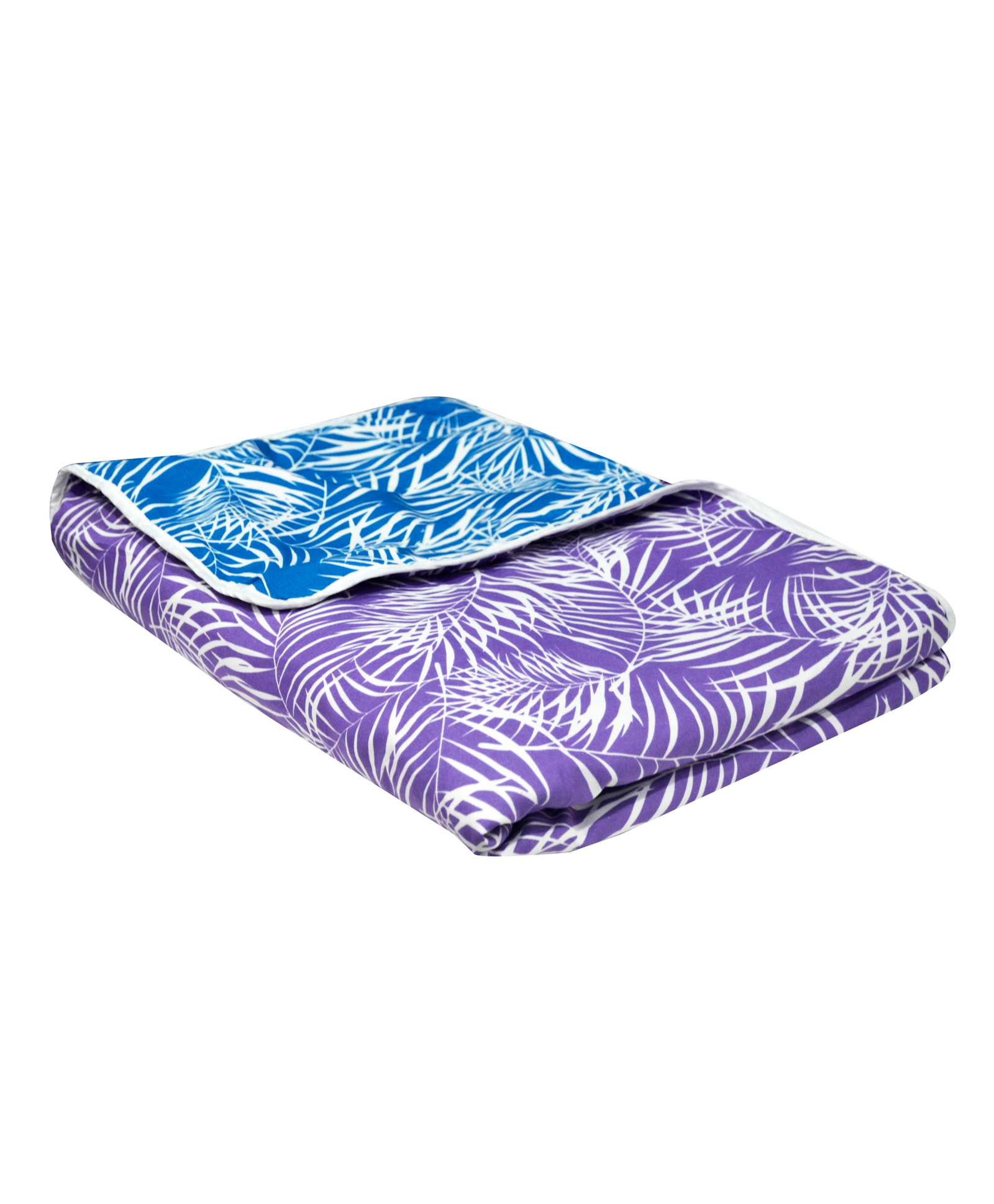 Divine Casa Microfiber 120 GSM Reversible Floral Printed Single Bed AC Dohar - Violet Blue-picture-21