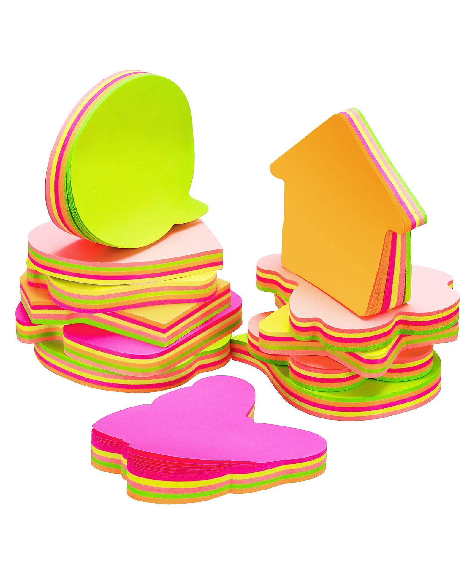 FunBlast Sticky Note Pad Pack of 5 - Multicolor-image-12