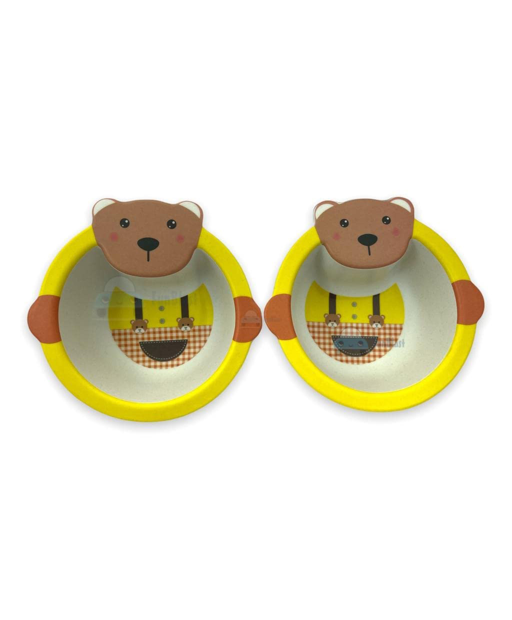 FunBlast Bamboo Fibre Feeding Bowl Animal Print - (Pack of 2 Pcs) (Multicolor)-image-35