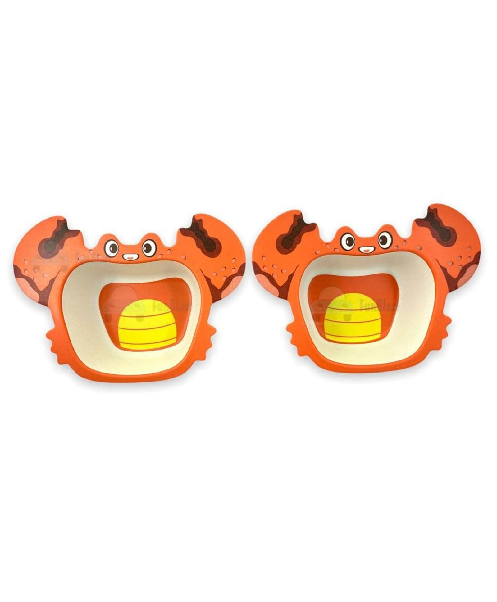 FunBlast Bamboo Fibre Feeding Bowl Animal Print - (Pack of 2 Pcs) - (Multicolor)-image-39