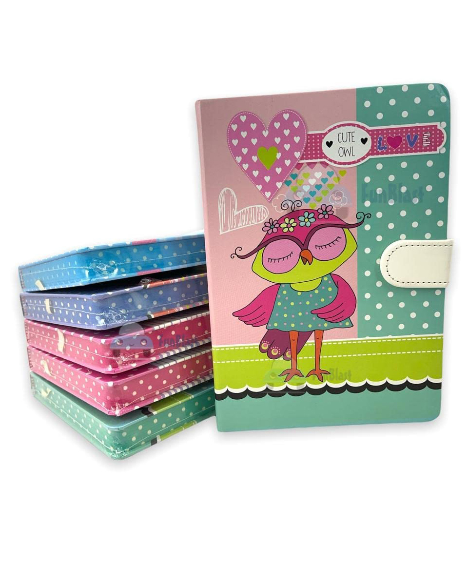 FunBlast Owl Design Diary - 120 Pages (Color & Print May Vary)-image-39