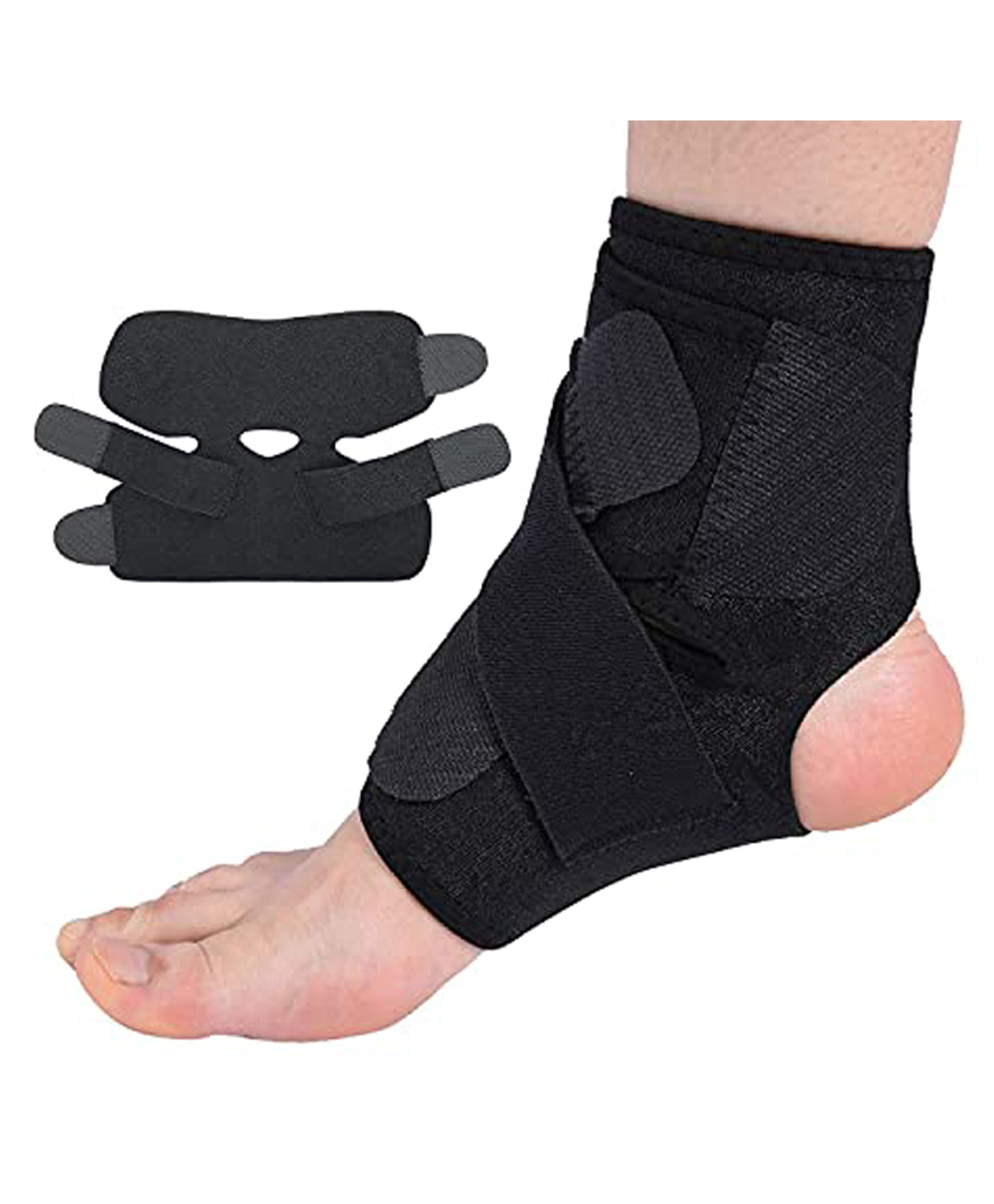 Strauss Ankle Support Brace - Black-image-3