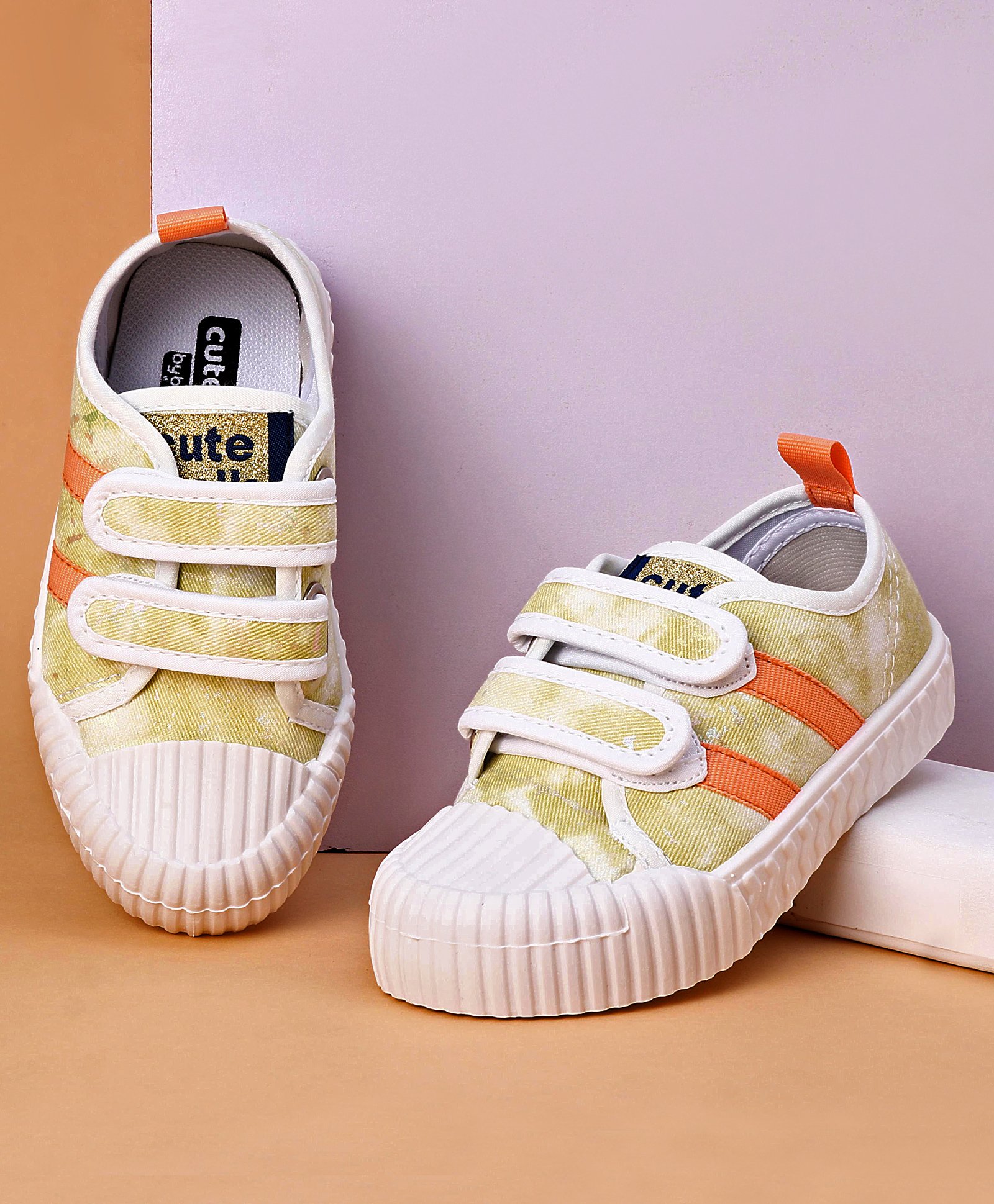 Cute Walk by Babyhug Casual Shoes - Golden-image-19