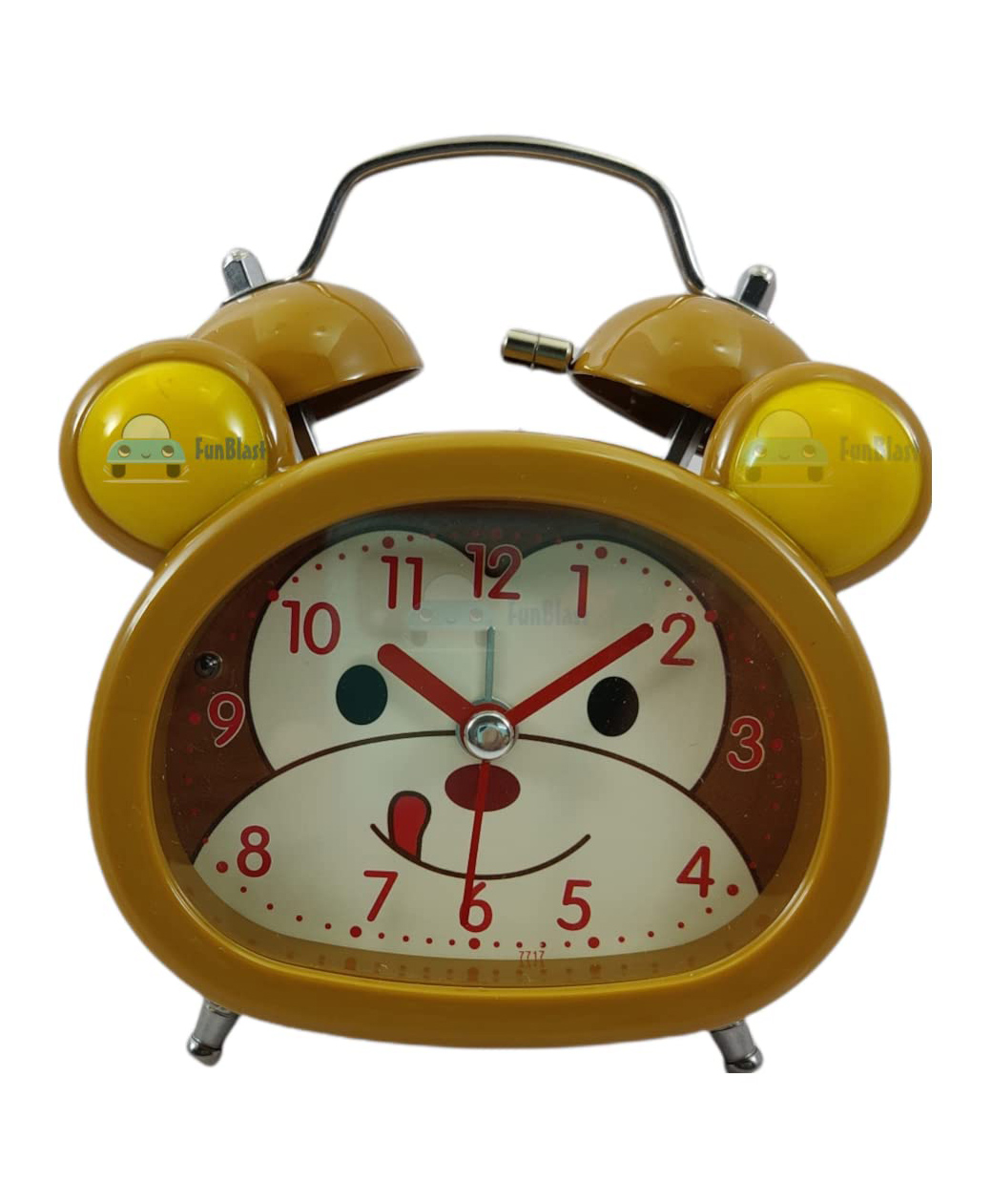 FunBlast Monkey Face Table Alarm Clock (Colour May Vary)-picture-16