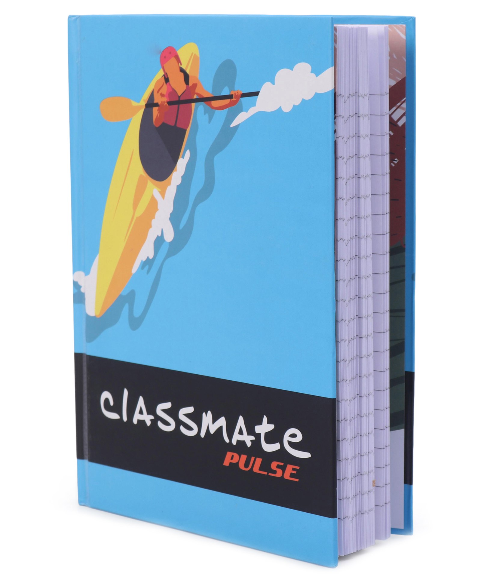 Classmate A5 Single Line Hardbound Notebook 192 Pages (Colour & Print May Vary)-image-46