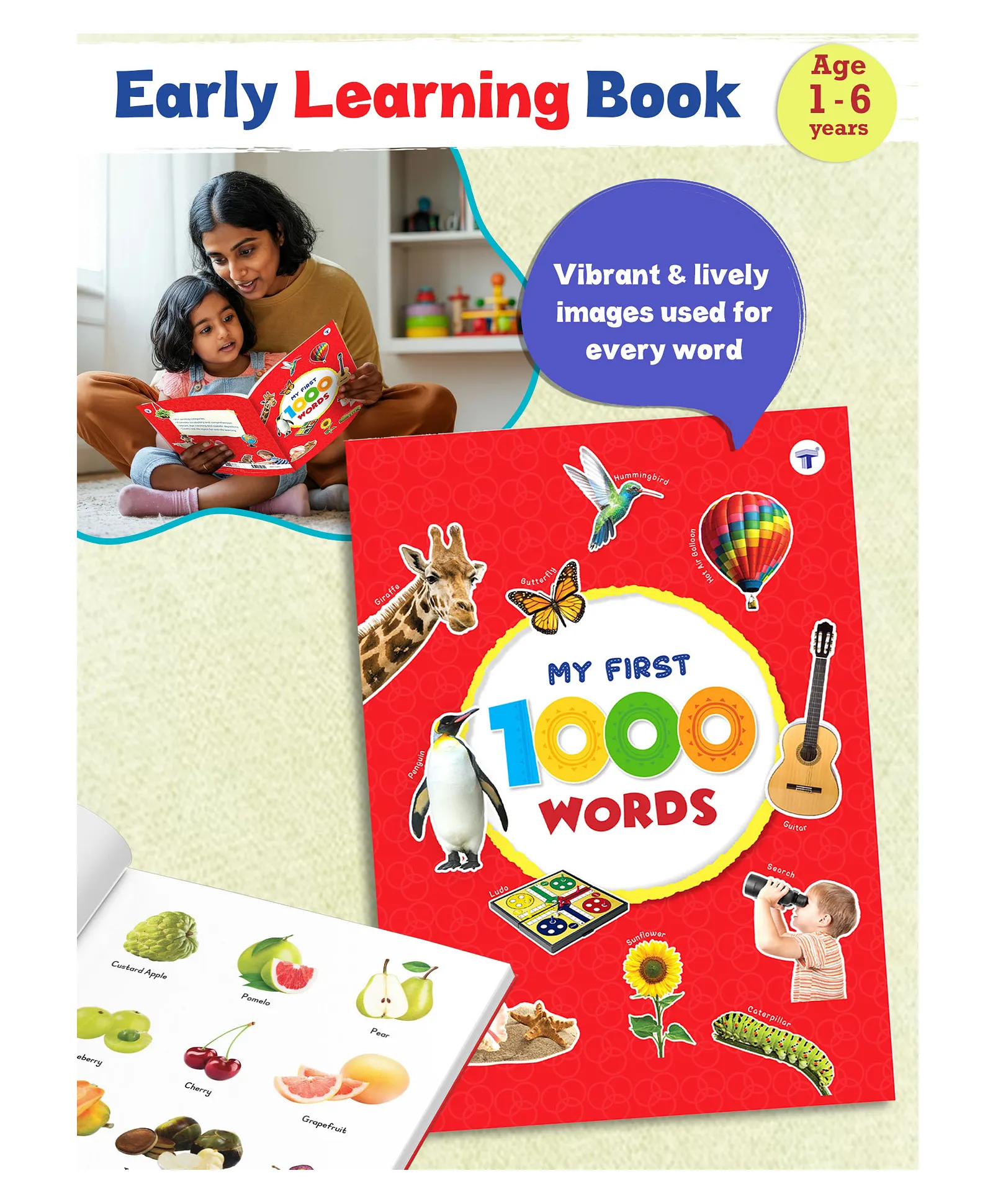 Buy Combo pack of 2: My First 1000 Words Book - English and 1 Product ...