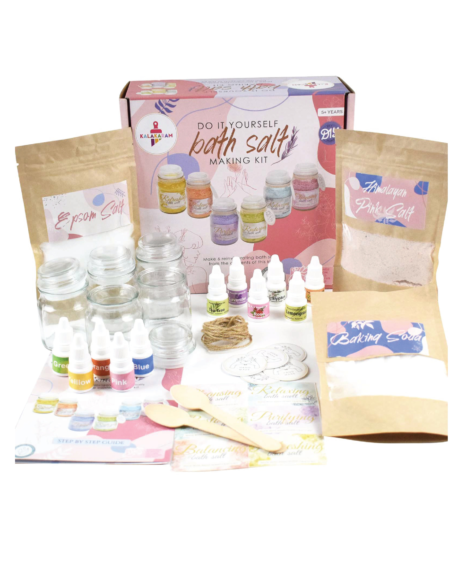 Kalakaram DIY Bath Salt Making Kit - Multicolor-picture-15