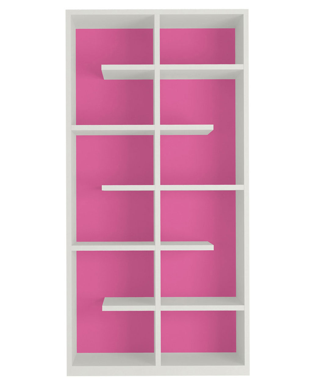 Adona Carina Bookshelf-cum-Storage Cabinet Large - Pink-image-25