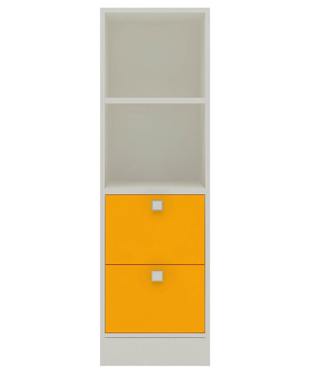 Adona Tiara Bookshelf Cum Display Unit - Orange-image-14