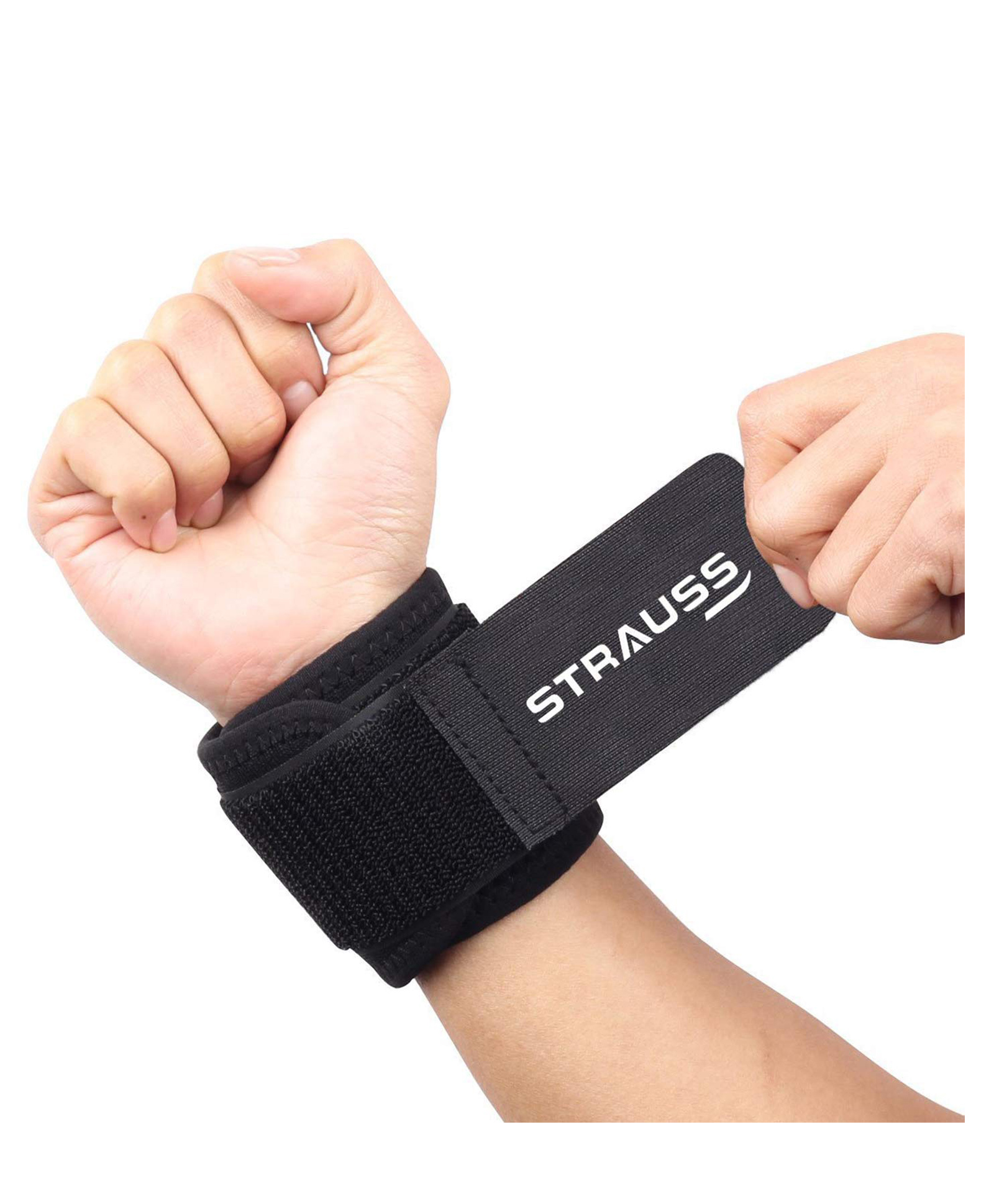 Strauss Wrist Support - Black-image-2