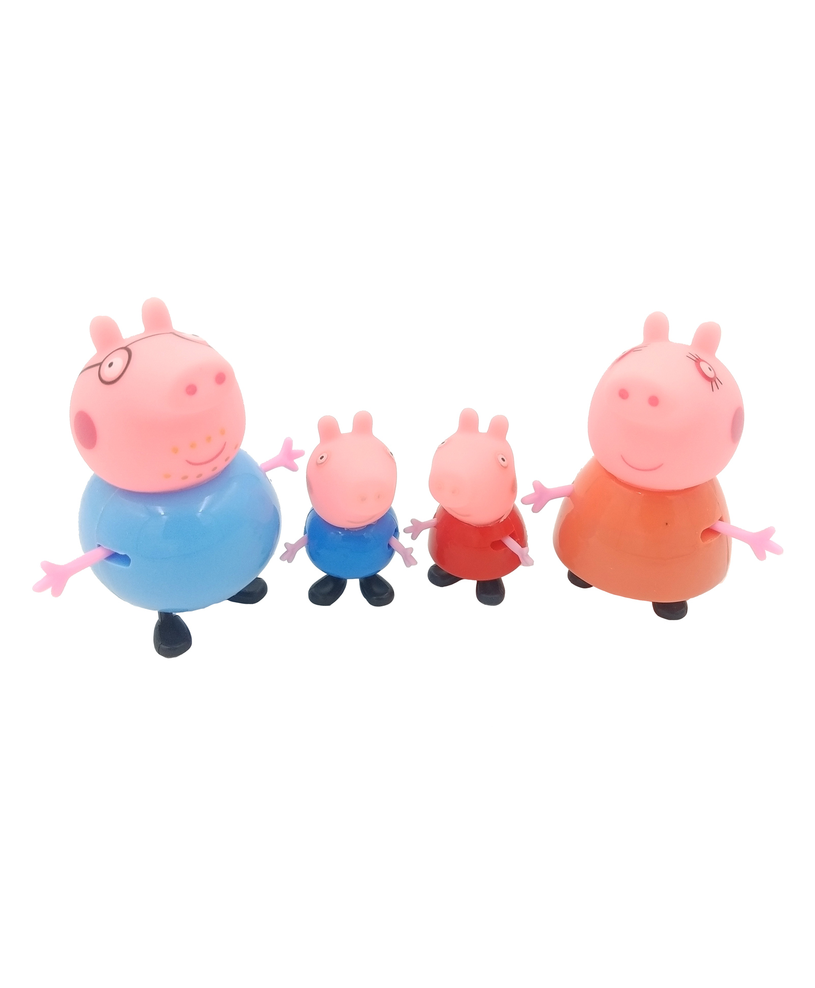 VGRASSP Peppa Pig Toys Family Set of 4 - Multicolour Online India, Buy  Figures & Playsets for (3-6 Years) at  - 10737165