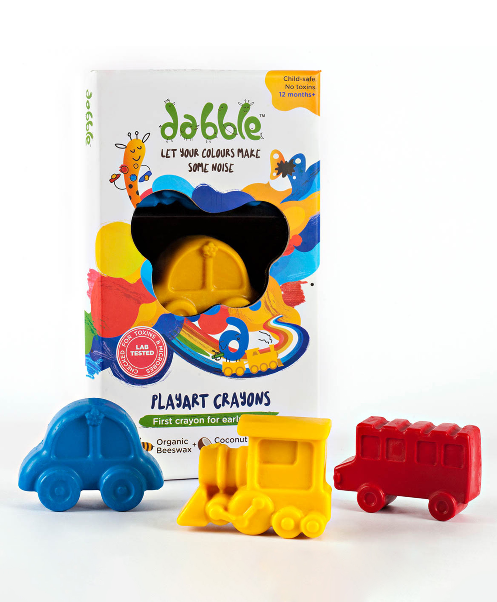 Dabble Playart Chunkies ( Baby's first Crayon)