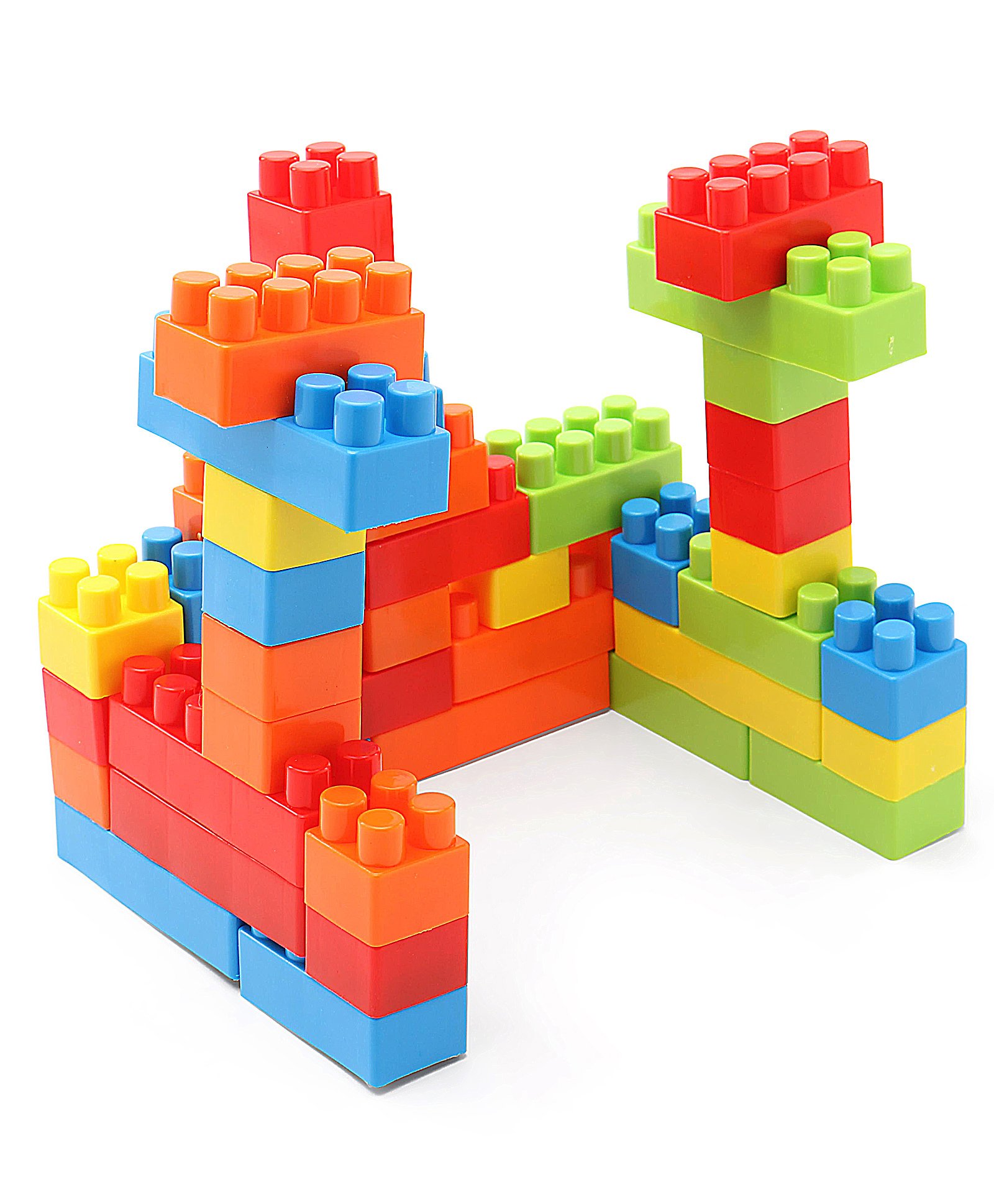 Little Fingers Building Blocks Set  - 100 Pieces Color may vary-image-26