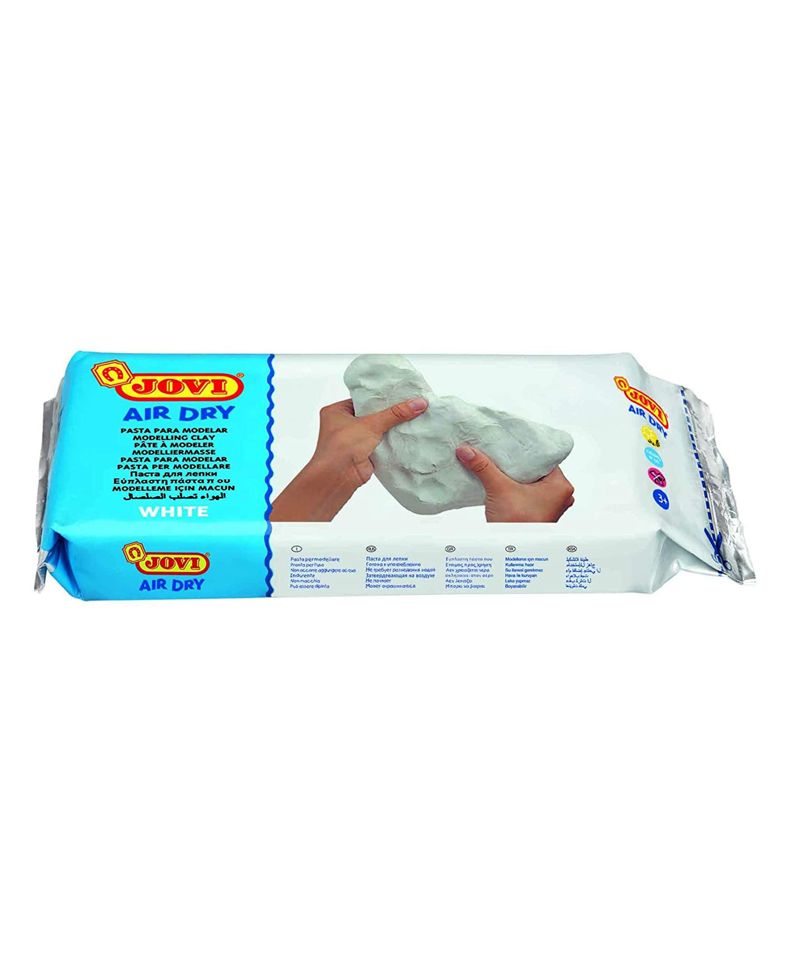JOVI European Air-Dry Modeling Clay White - 250 gm
