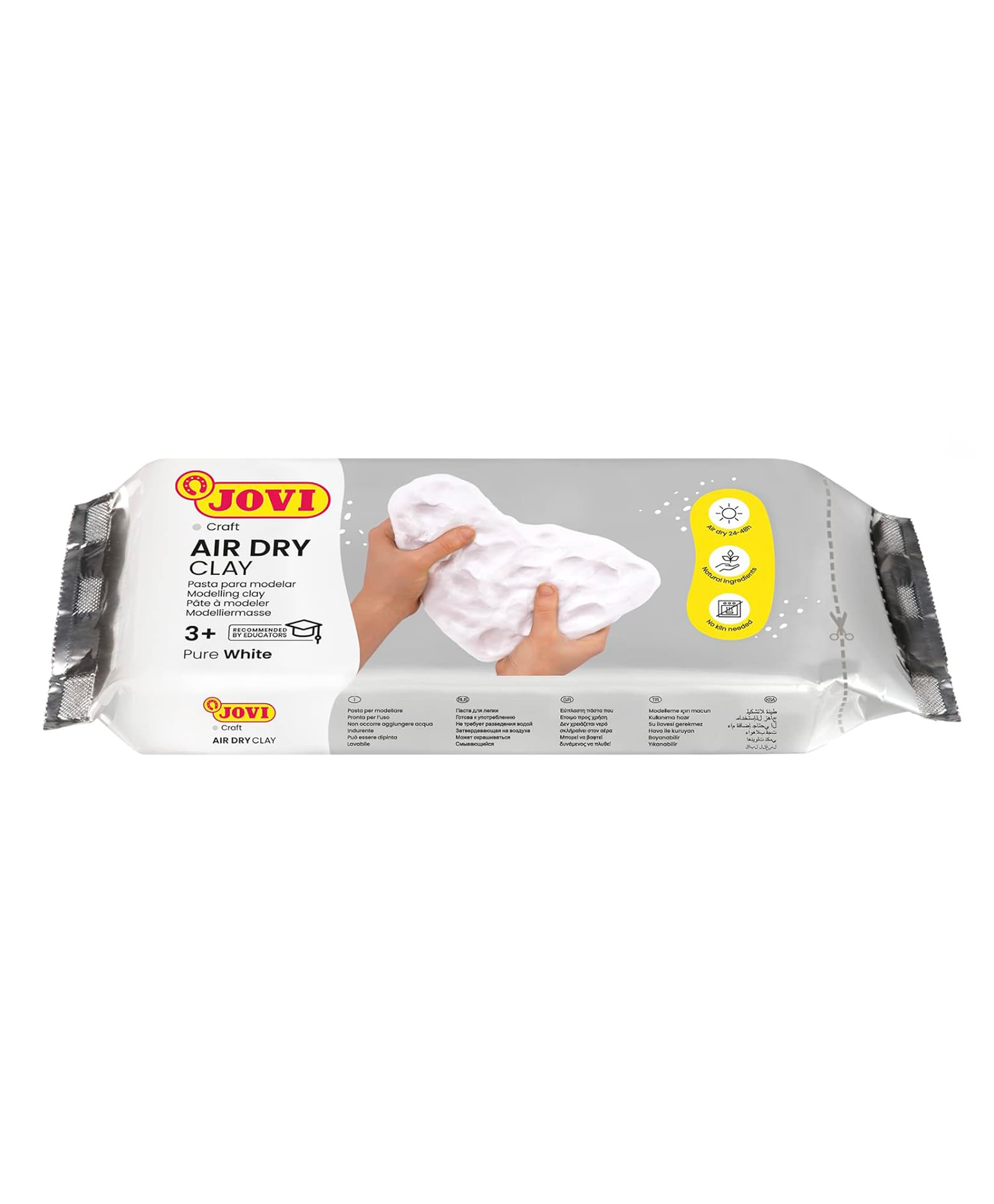 JOVI European Air-Dry Modeling Clay White - 1000 gm-picture-20