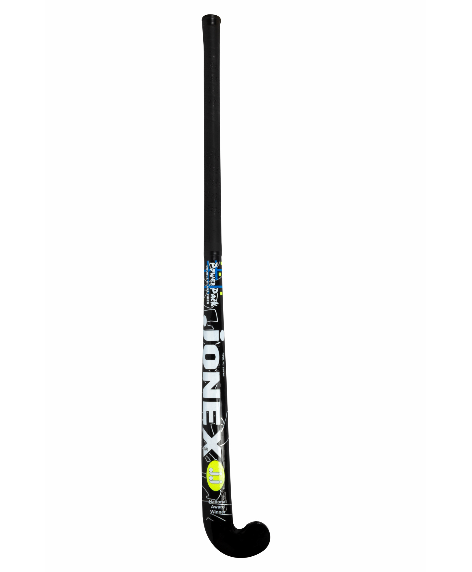 JJ JONEX Wooden double Glass Fiber Coated Power Pack Hockey Stick Hockey Stick- Black-image-10