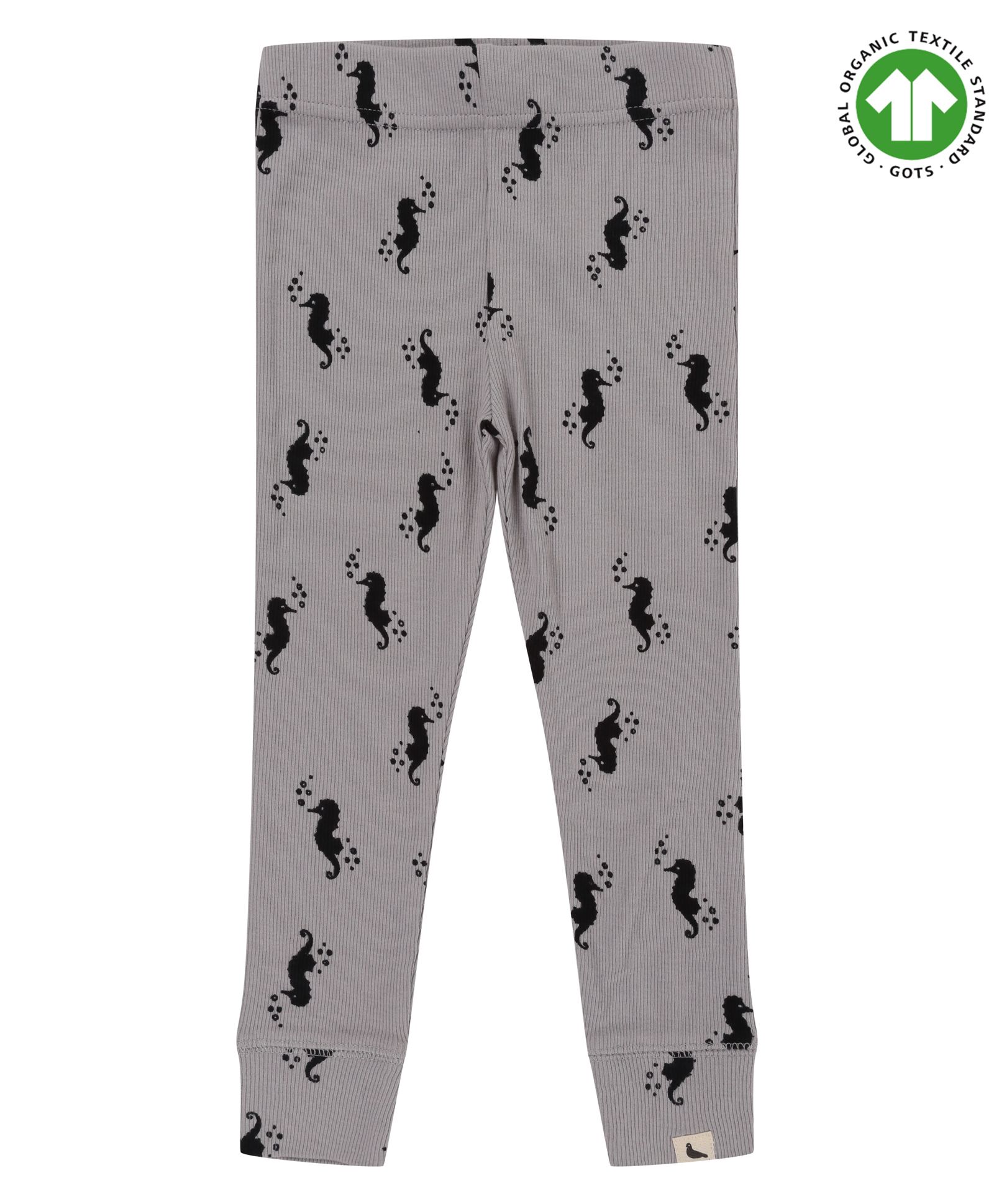 Turtledove London Organic Cotton Full Length Legging - Grey-picture-13
