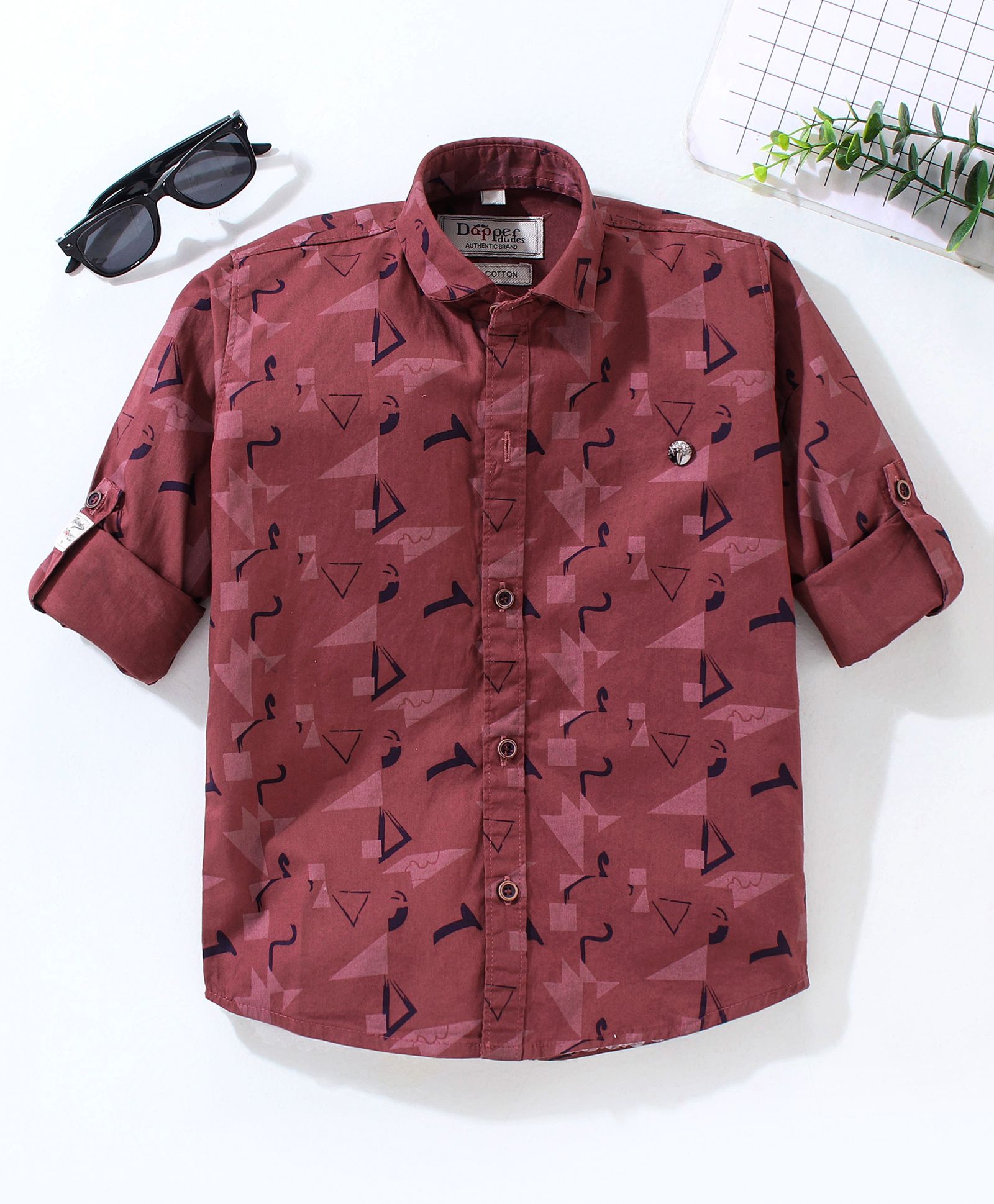 Buy Dapper Dudes Full Sleeves Printed 