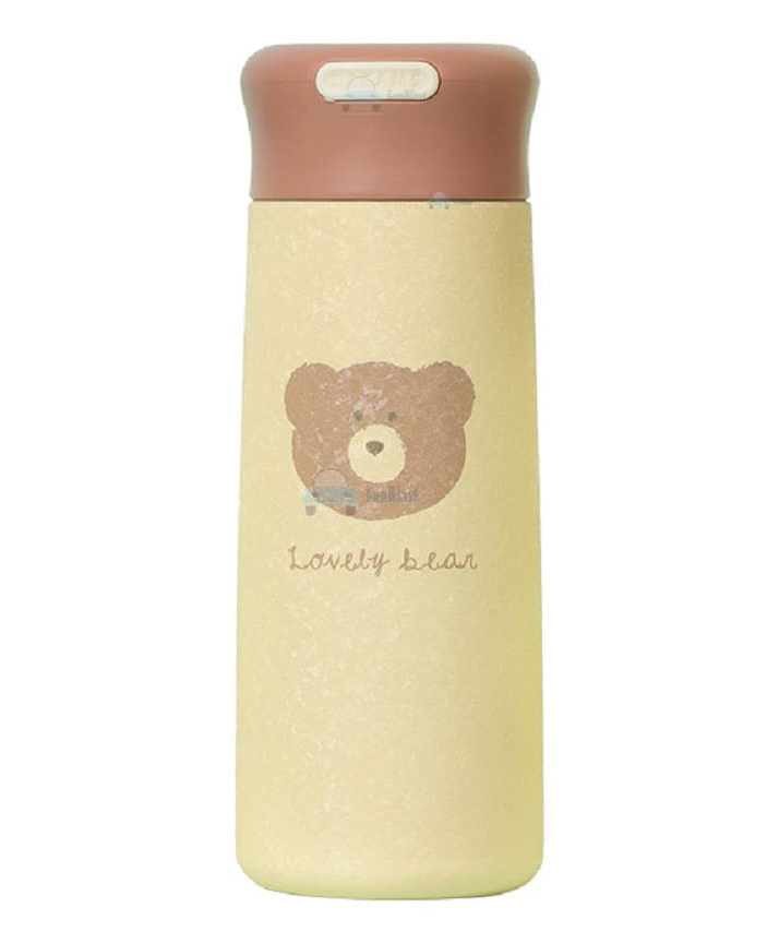 FunBlast BPA Free Double Walled Insulated Stainless Steel Cartoon Print Water Bottle - 350 ML-image-22
