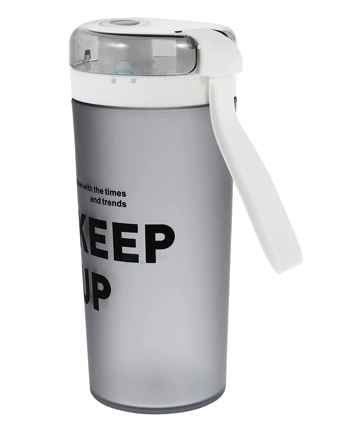 FunBlast Leakproof Sipper Tumbler Light Grey- 400 ML-picture-25