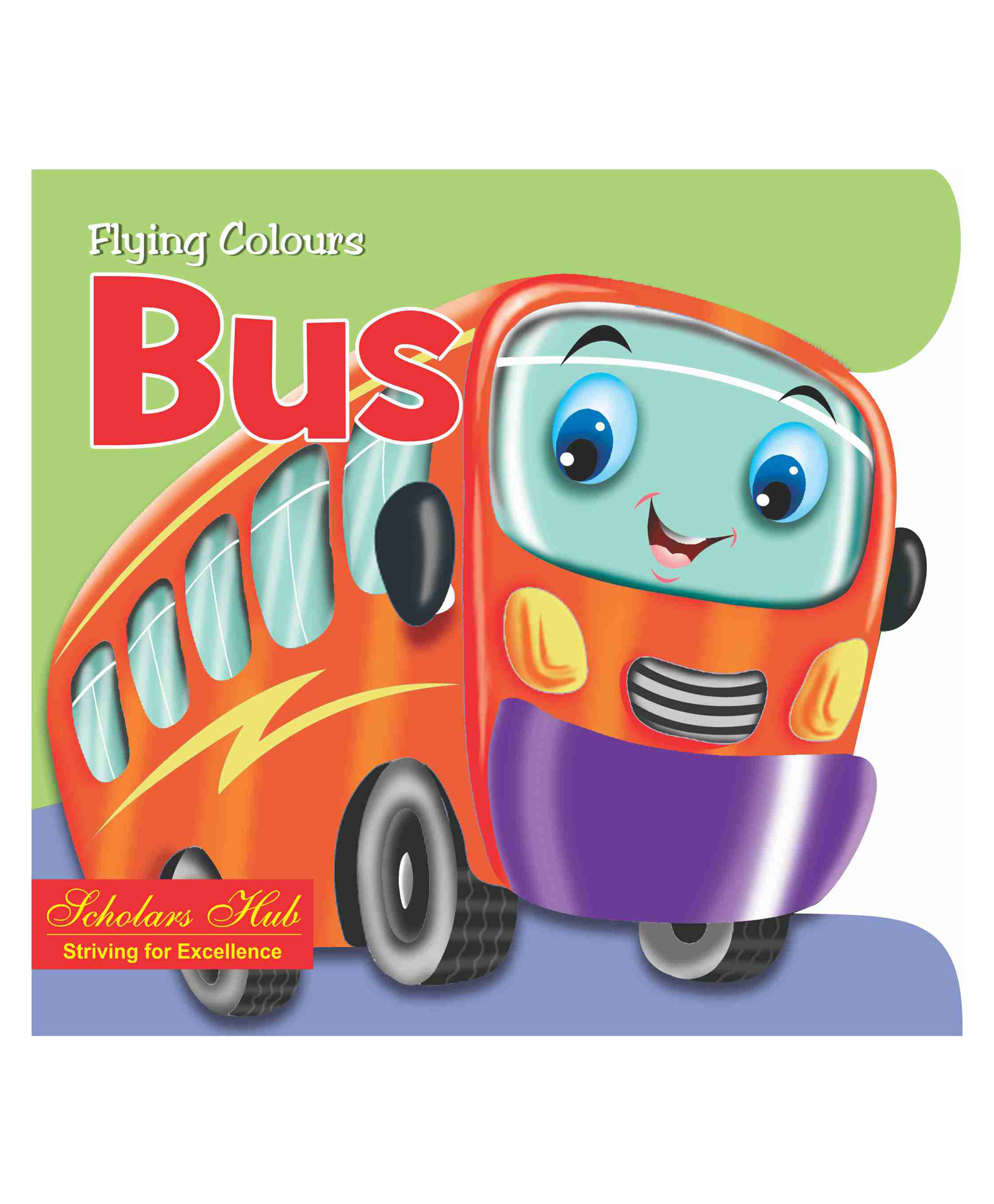 Flying Colours Bus Cut Out Board Book - English-image-11