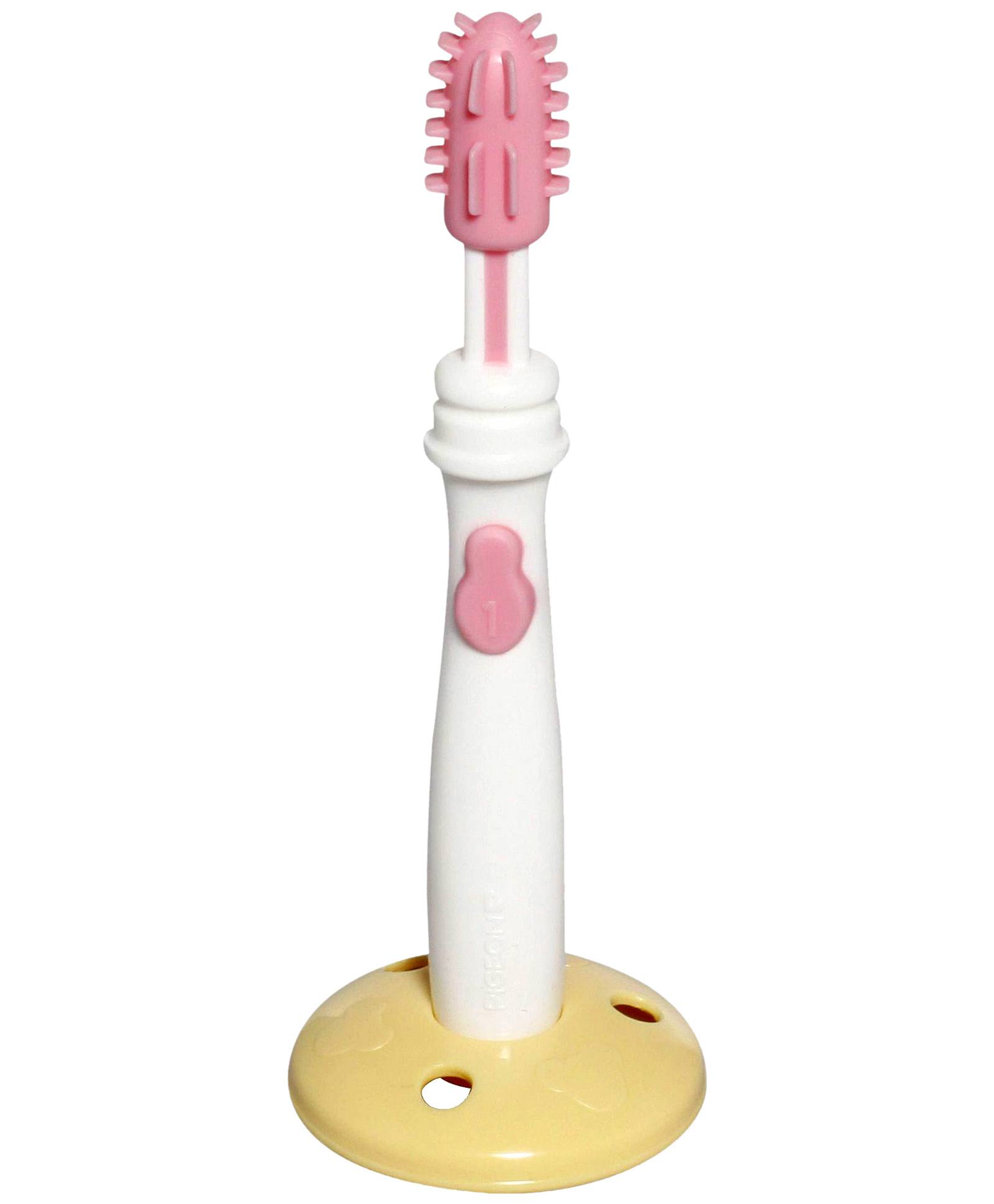 pigeon baby training toothbrush