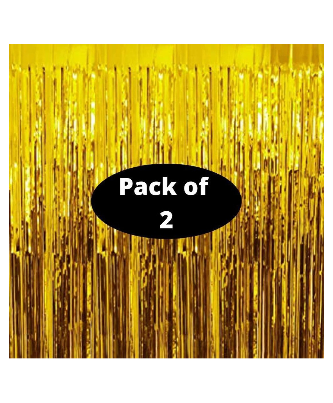Bubble Trouble Golden Foil Curtains Birthday Decoration for Boys Girls Baby  Shower Golden Foil Fringe Tinsel Curtain - Pack of 2 Online in India, Buy  at Best Price from  - 10799896